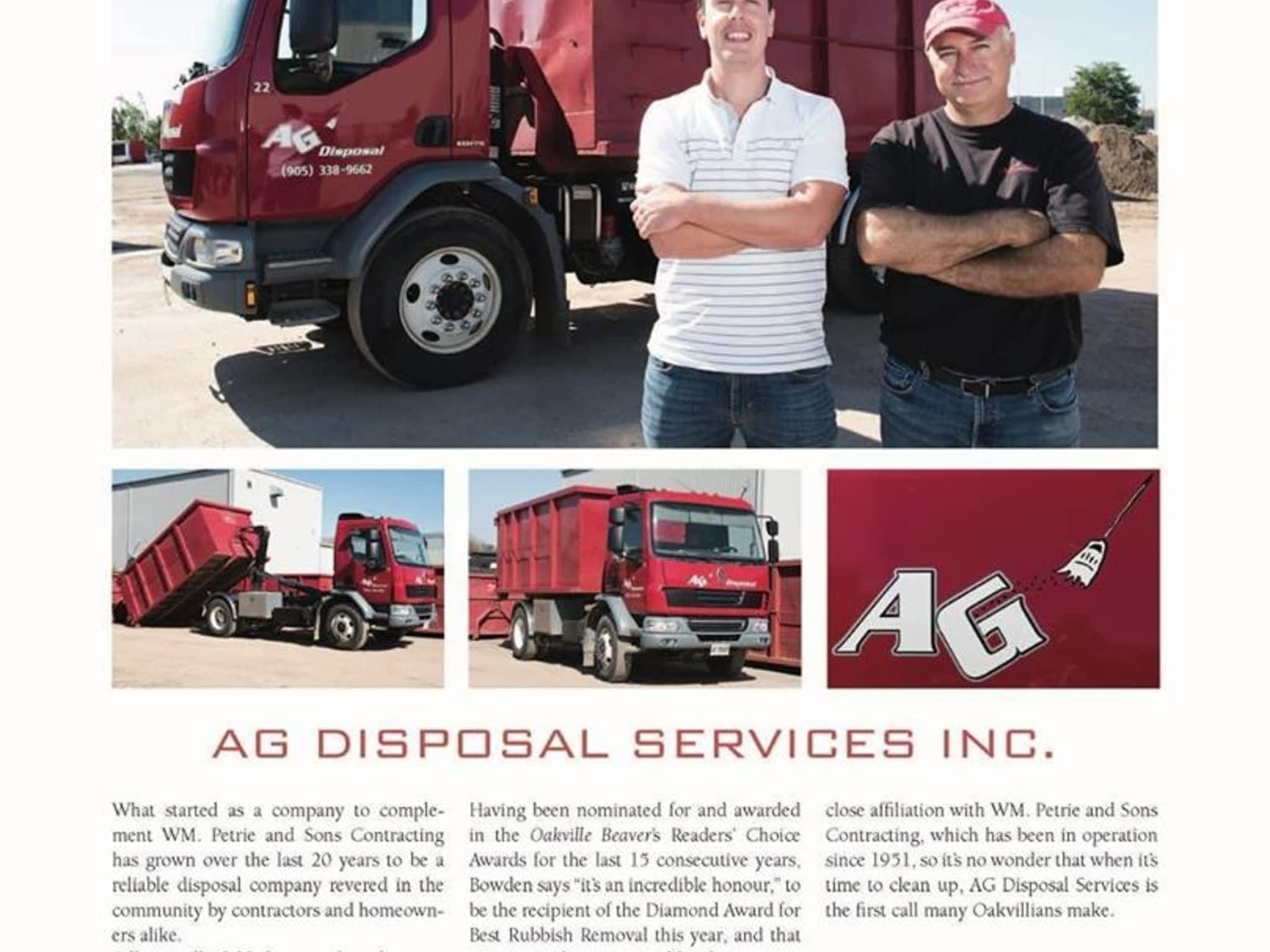 photo AG Disposal Services Inc