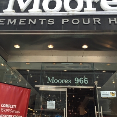 Moores Vêtements Pour Hommes - Magasins de vêtements pour hommes