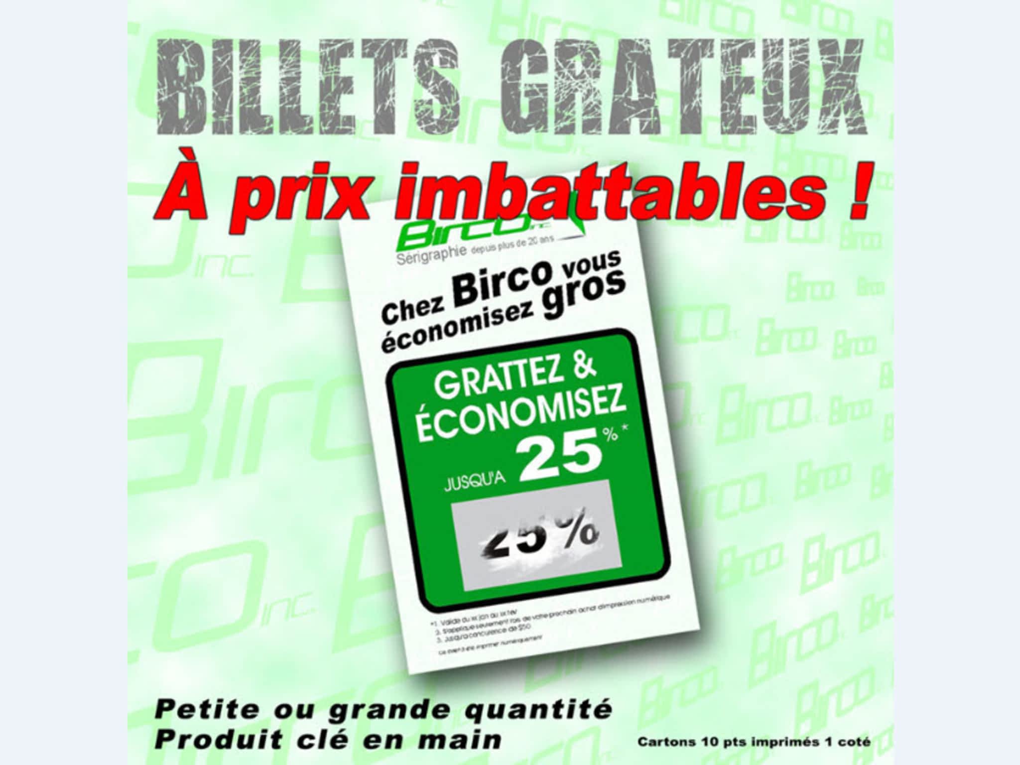 photo Birco Sérigraphie Inc