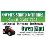 Owen's Stump Grinding - Déneigement