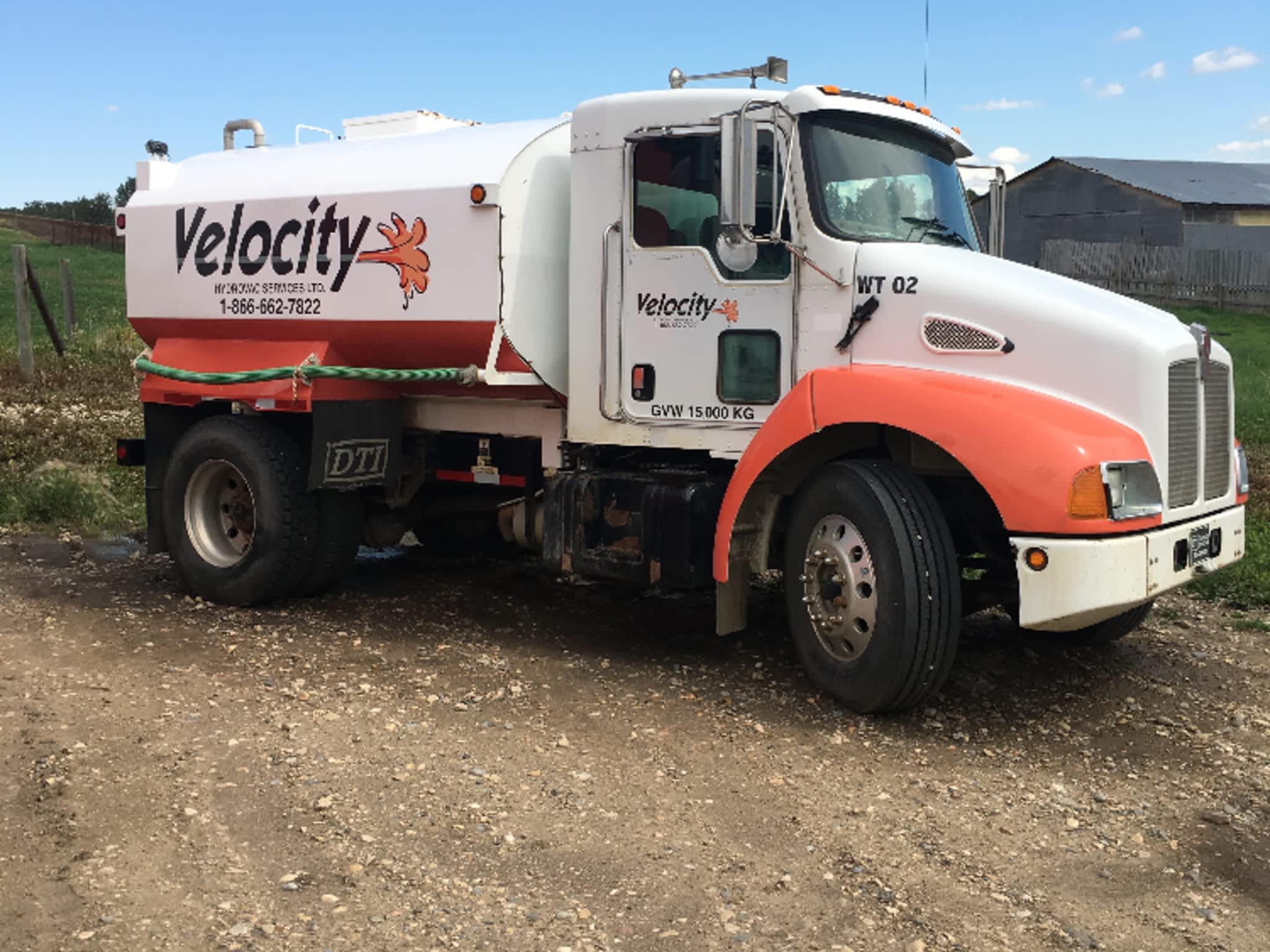 Velocity Hydrovac Services Ltd Sylvan Lake, AB Po Box 12051 Rpo