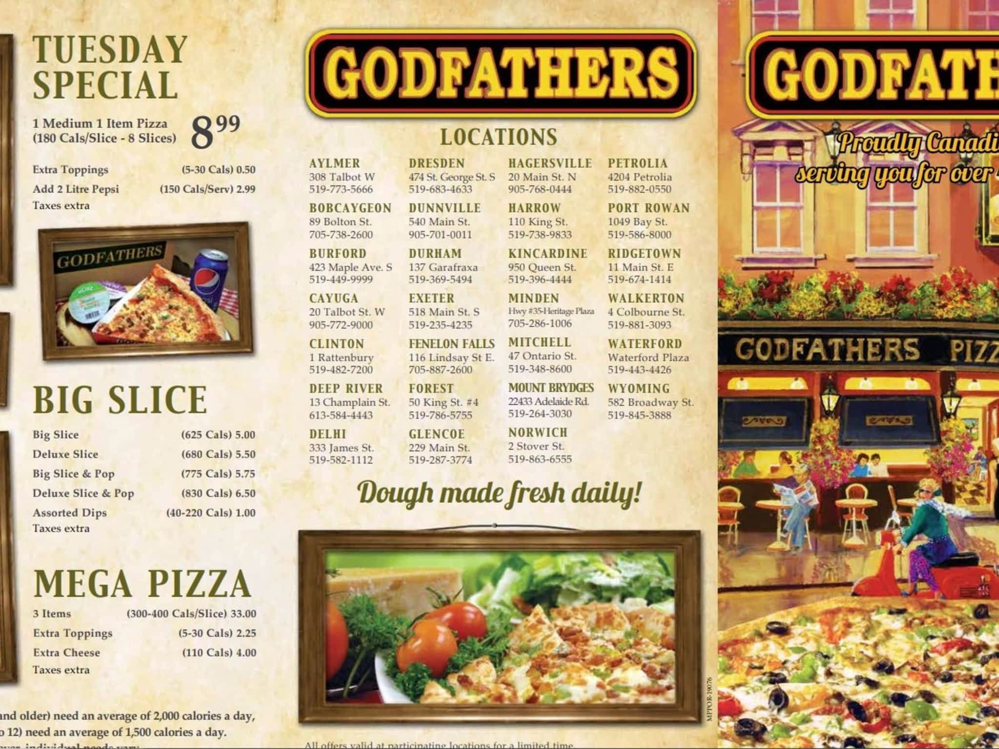 photo Godfathers Pizza - Hagersville