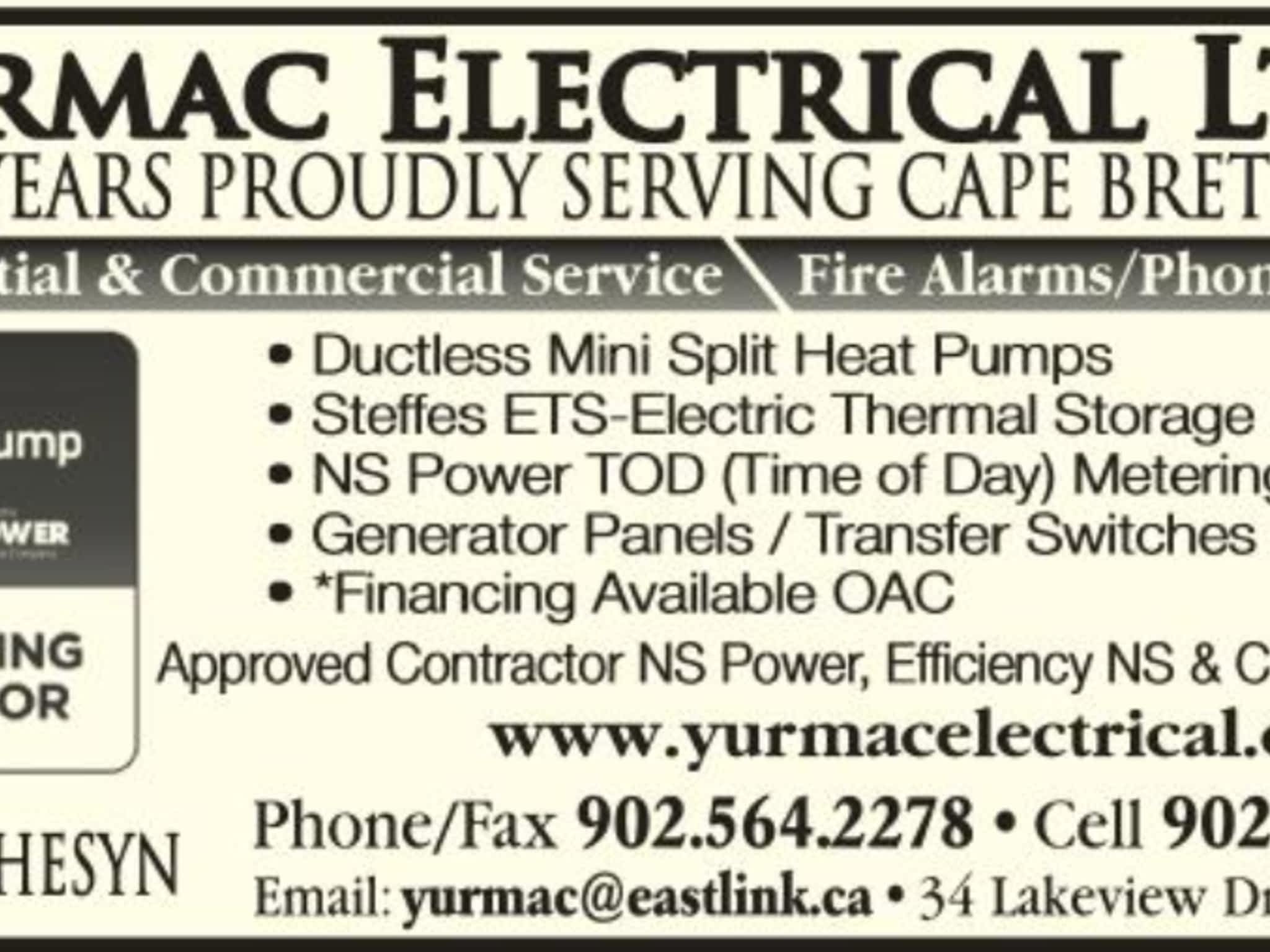 photo Yurmac Electrical Ltd