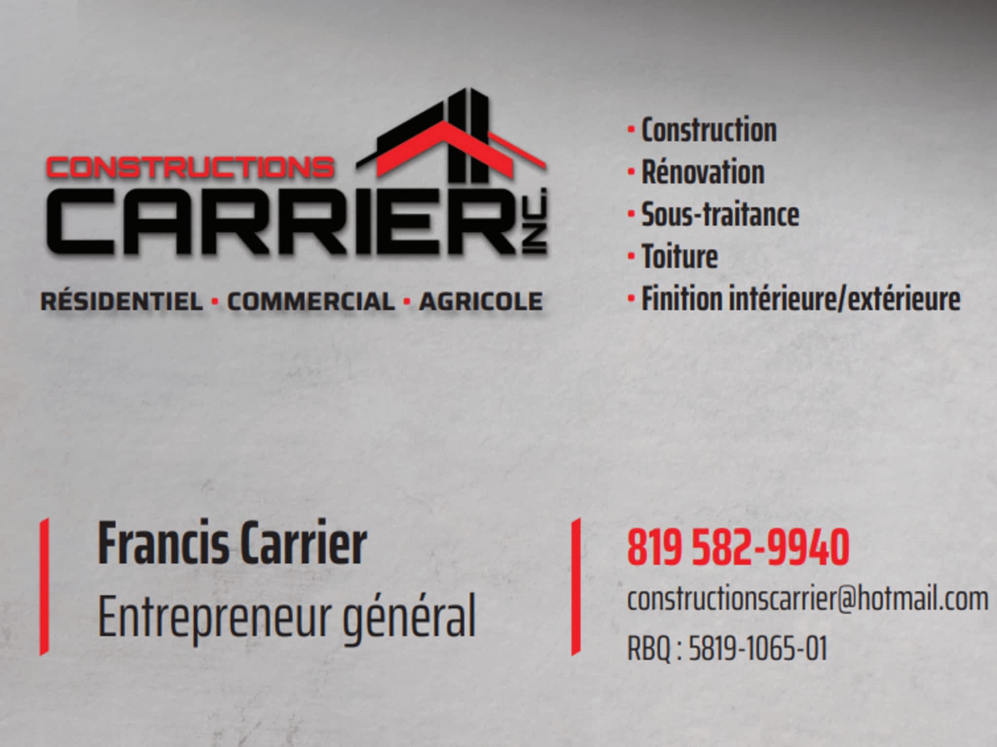 photo Constructions Carrier Inc