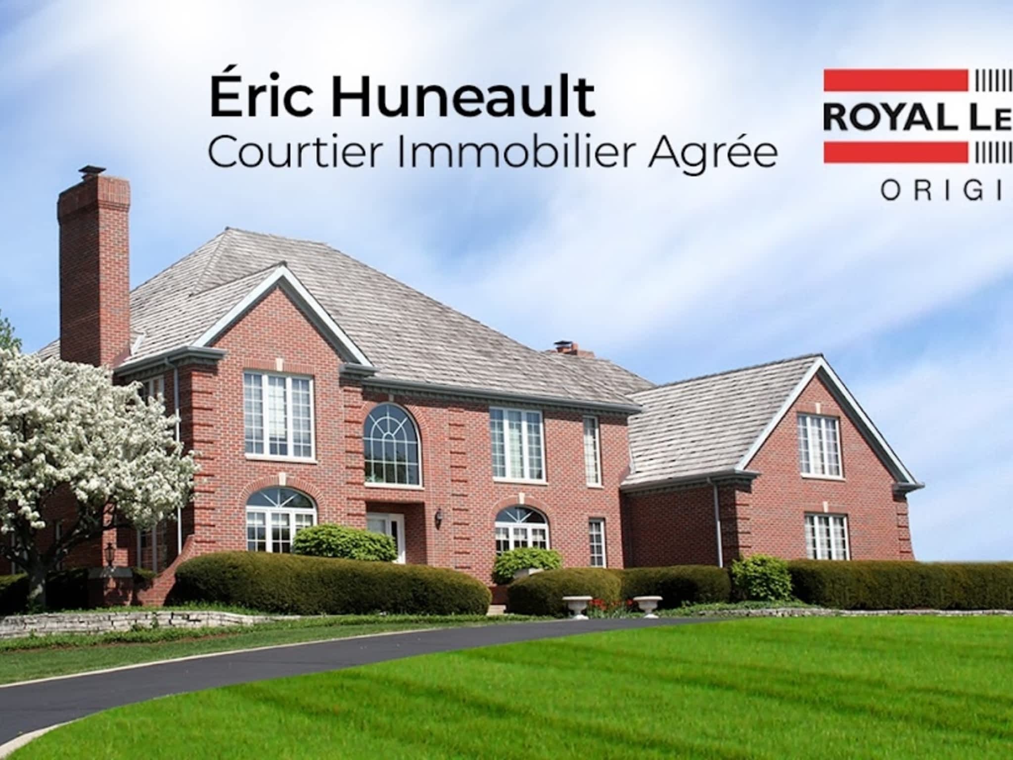 photo Éric Huneault Royal LePage Courtier Immobilier Agréé