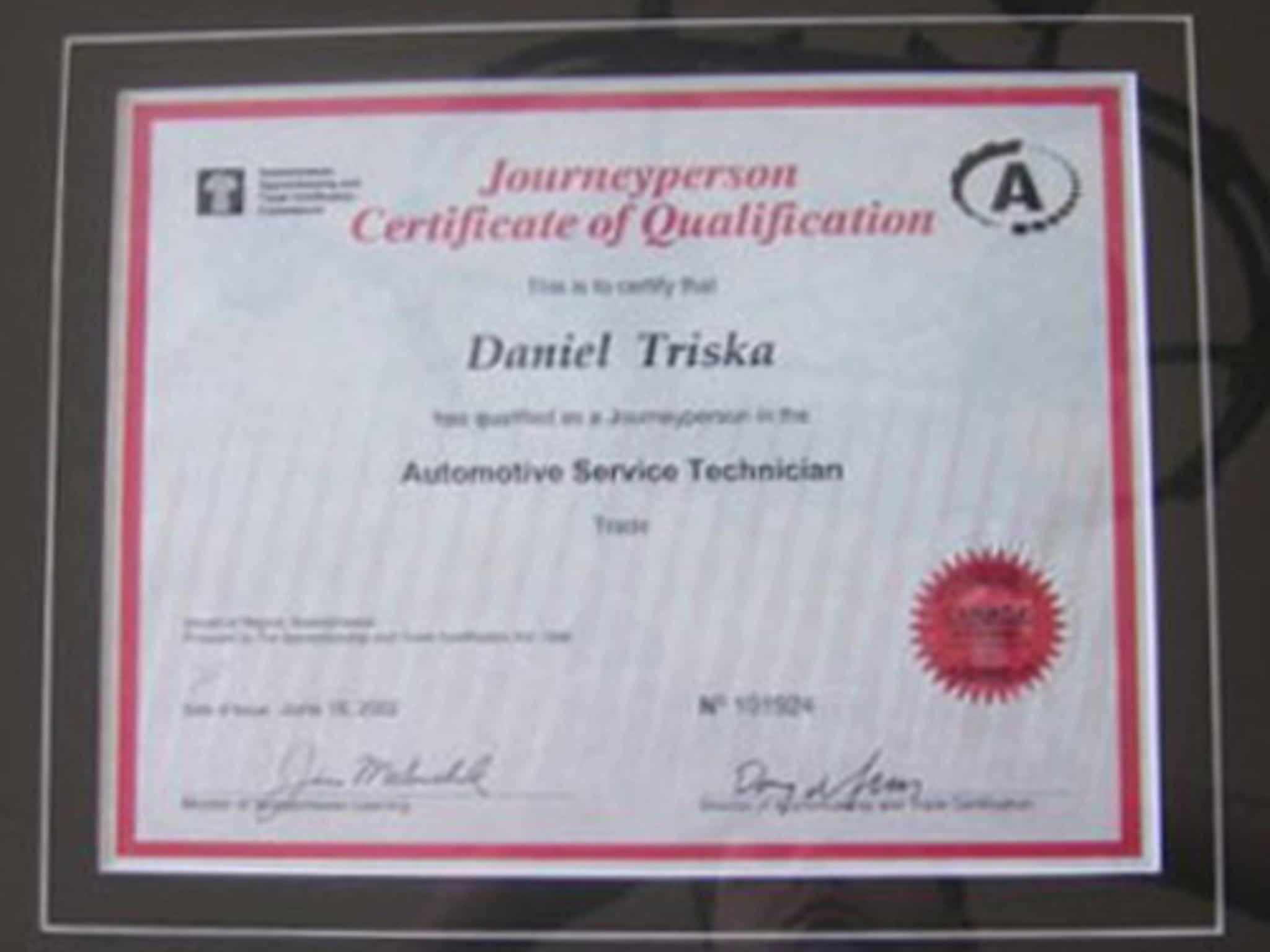 photo Triska Automotive Edmonton BMW Specialist