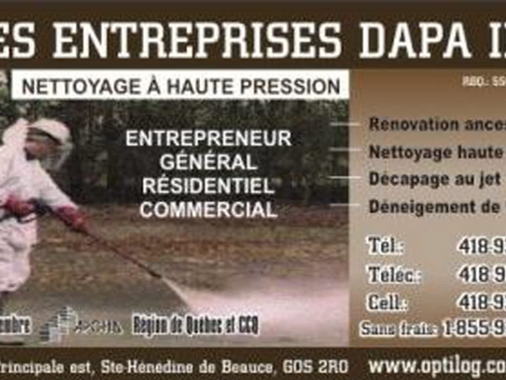 photo Les Entreprises Dapa Inc