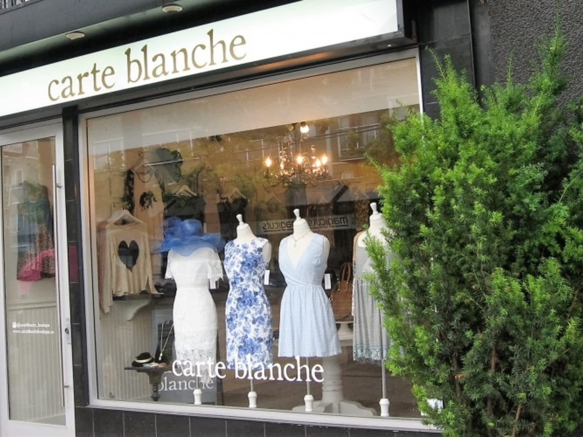 photo Carte Blanche Boutique