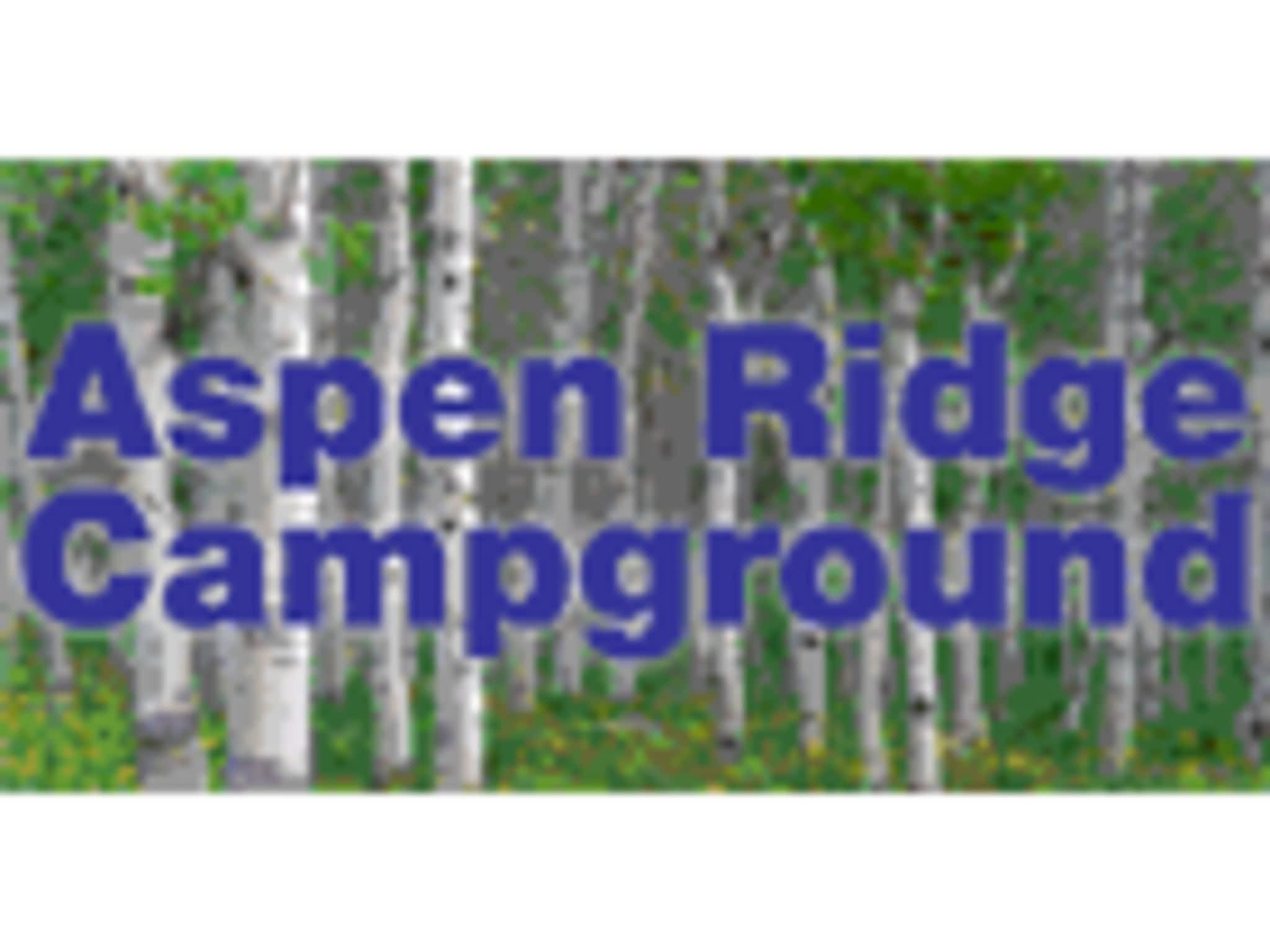 photo Aspen Ridge Campground