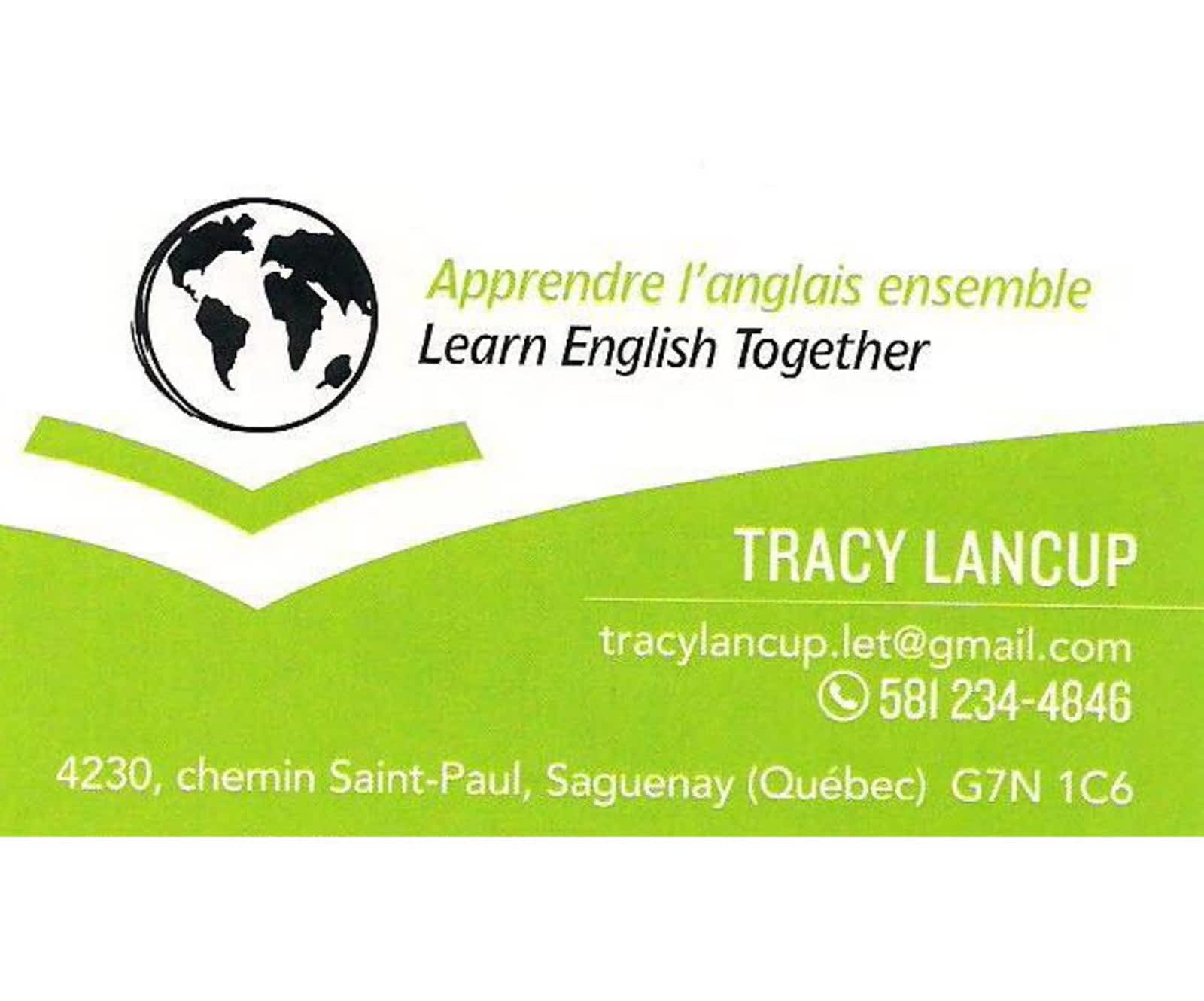 Apprendre L Anglais Ensemble Horaire D Ouverture 4230 Ch Saint Paul Saguenay Qc