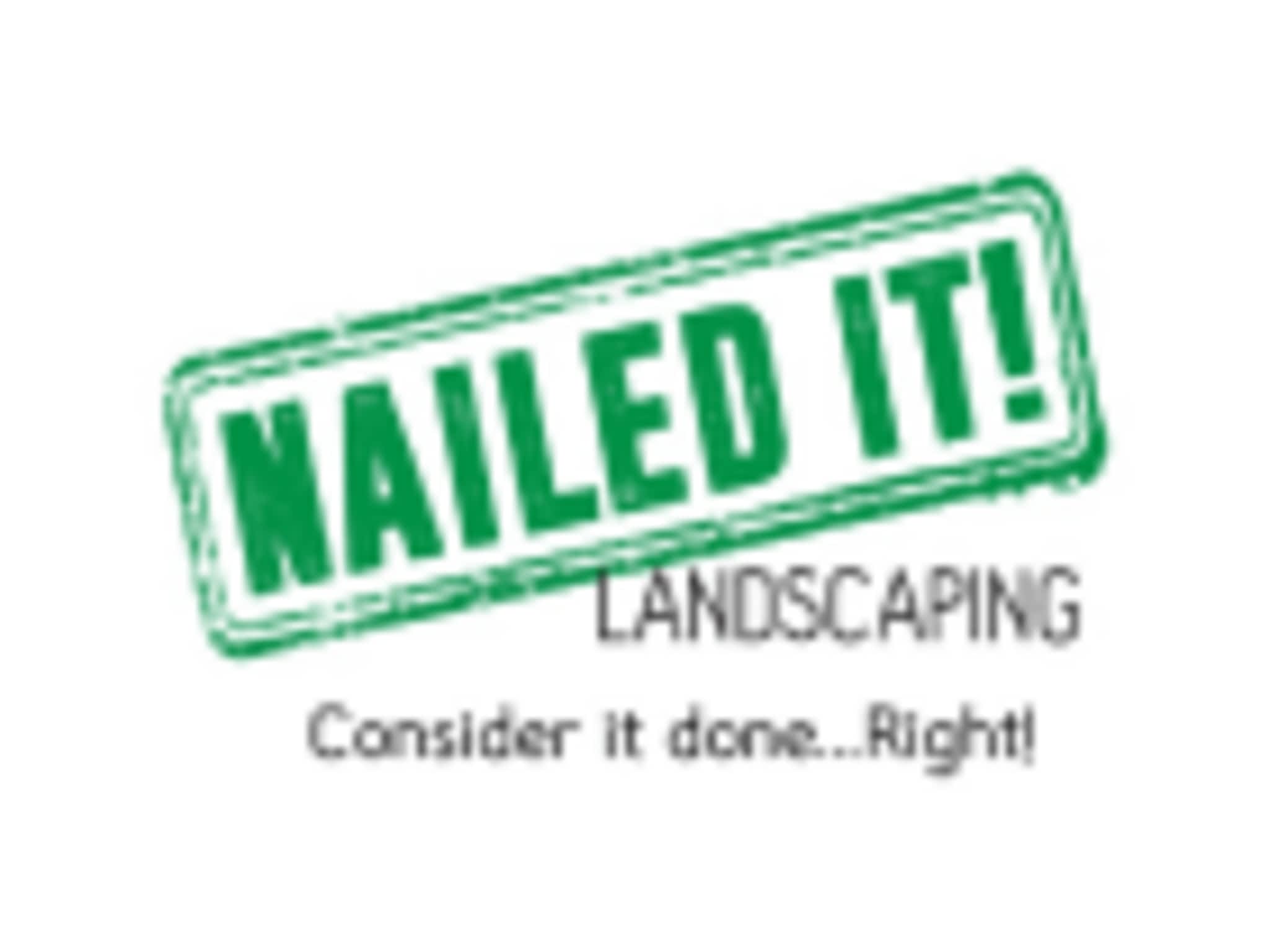 photo Nailed It! Landscaping Ltd.