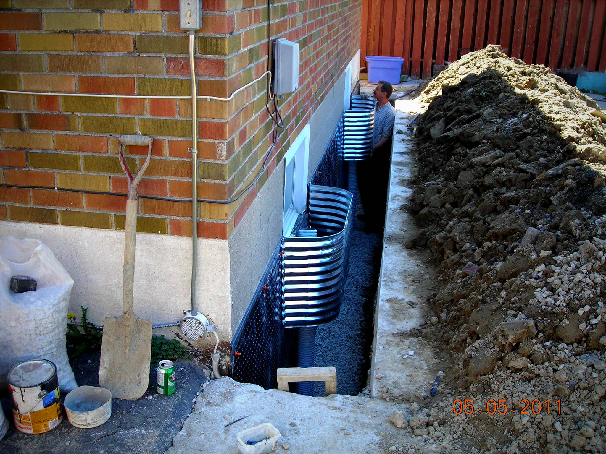 photo Leak Free Basement Waterproofing