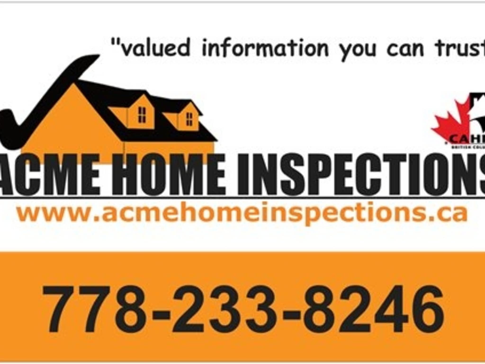 photo Acme Home Inspections