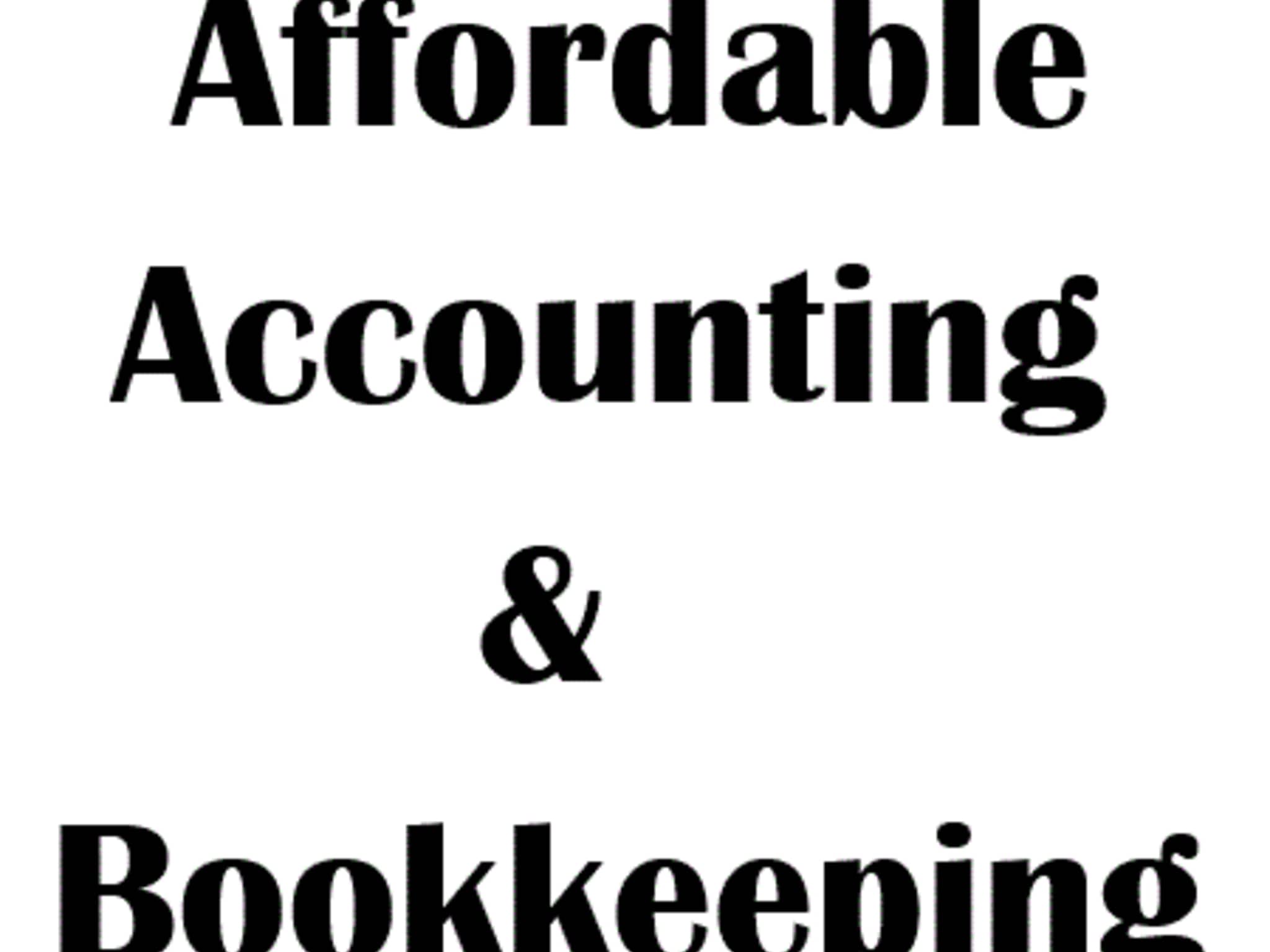 photo Affordable Accounting & Bookkeeping