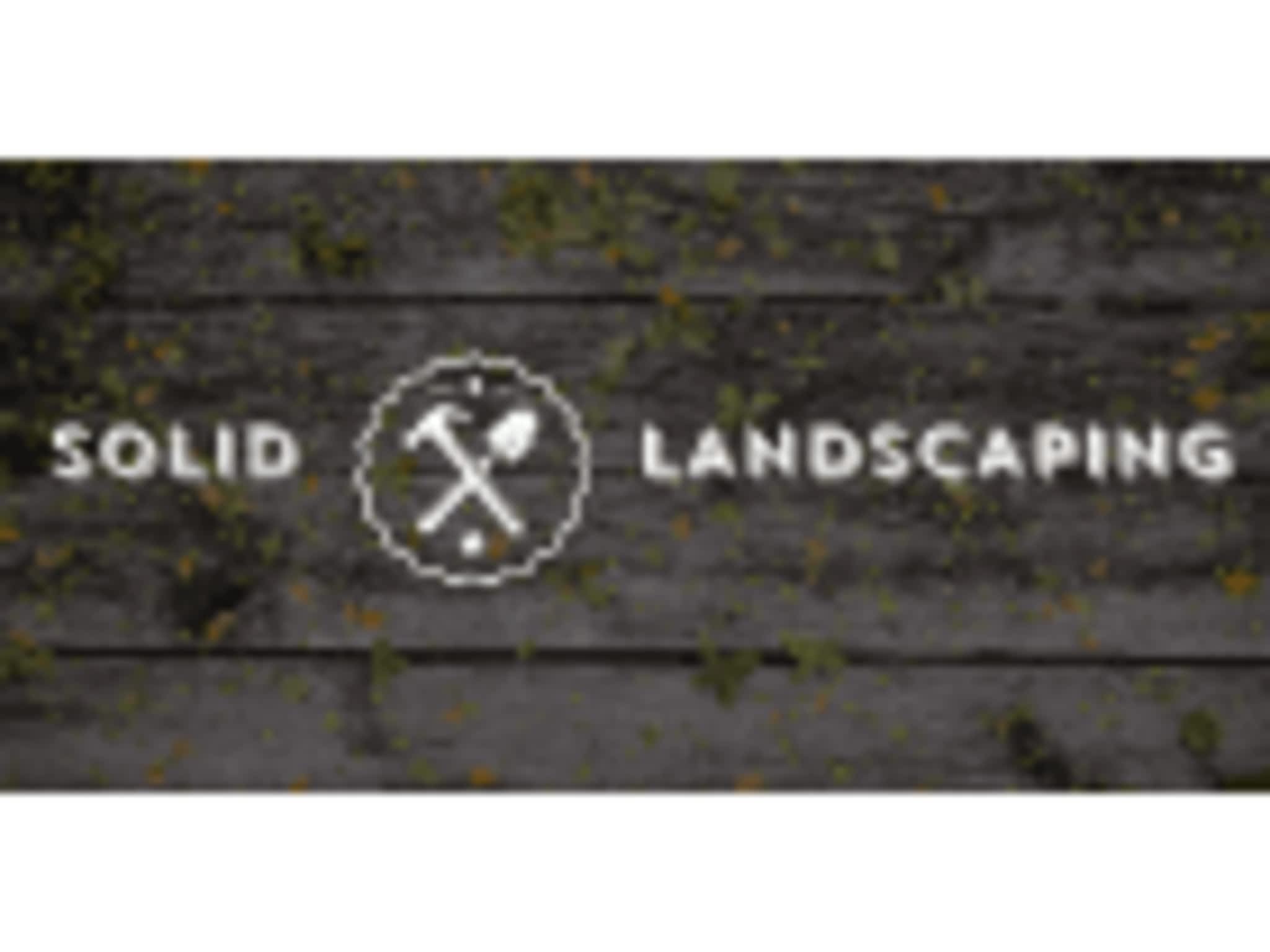 photo Solid Landscaping