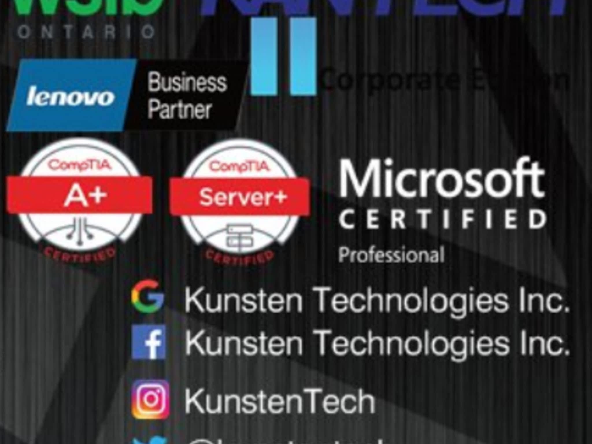 photo Kunsten Technologies Inc.