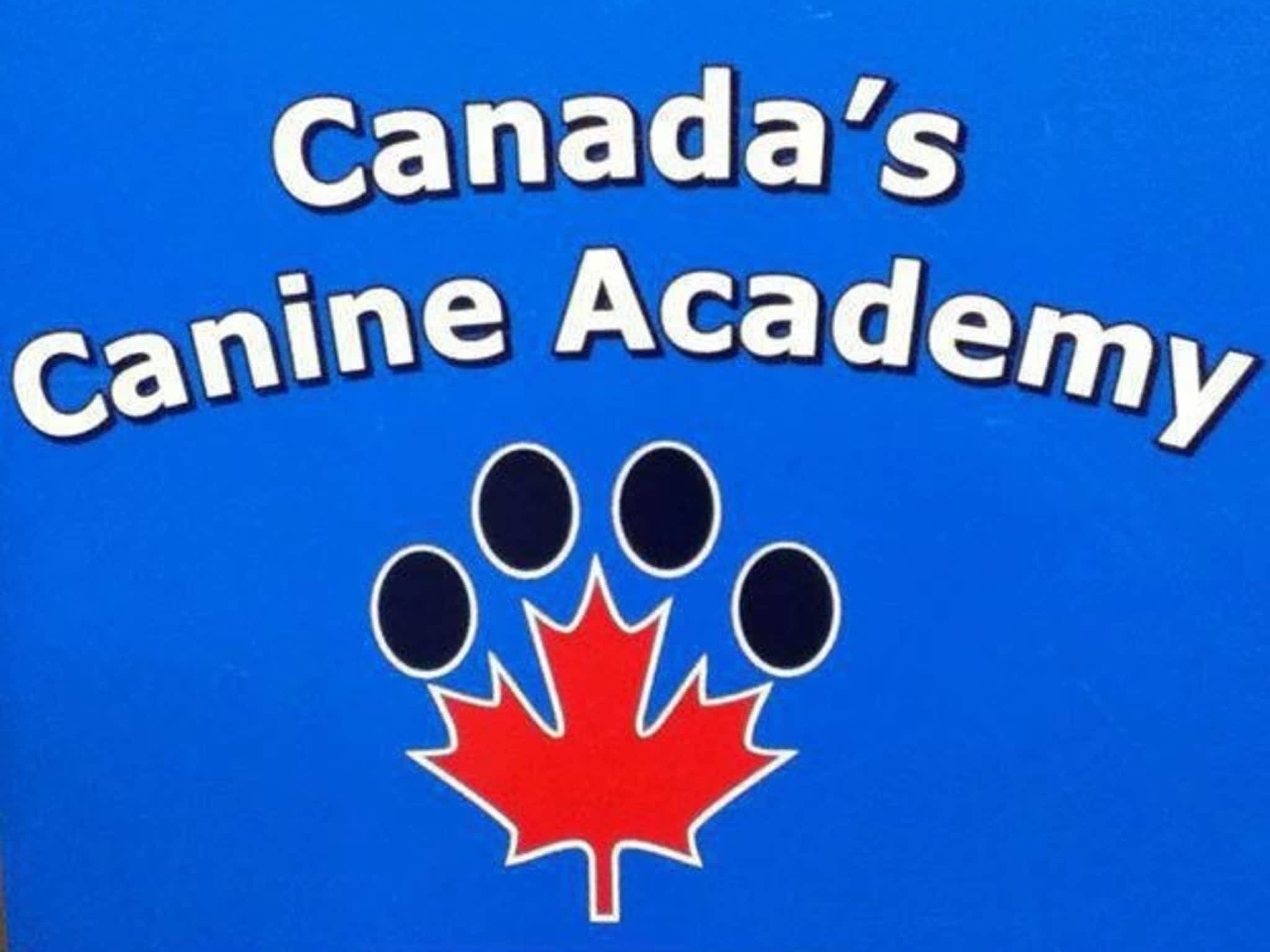 photo Canada's Canine Academy