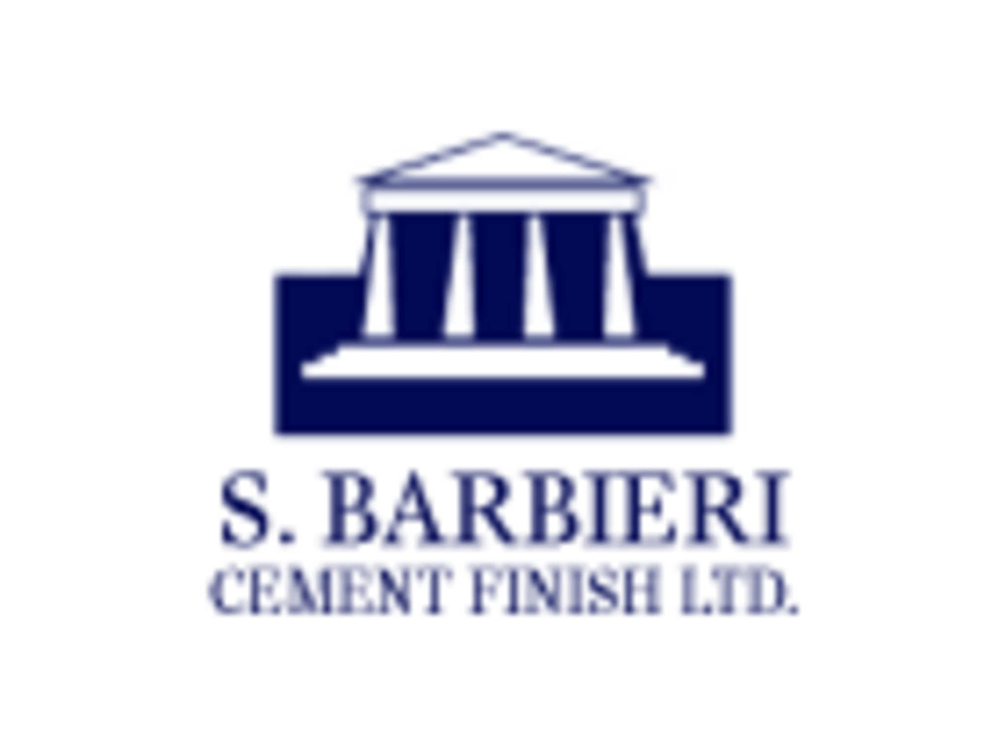 photo S Barbieri Cement Finish Ltd