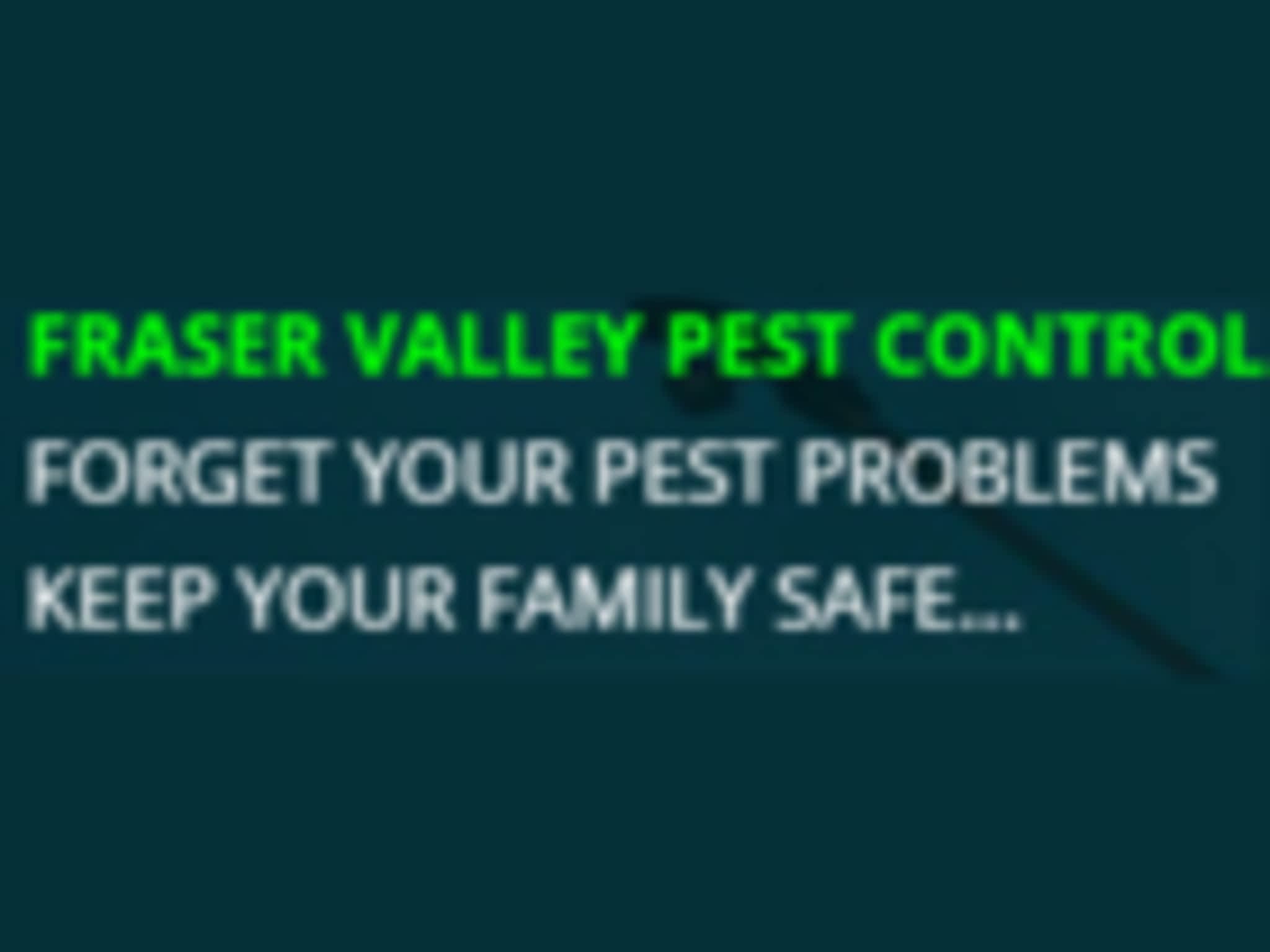 photo Fraser Valley Pest Control