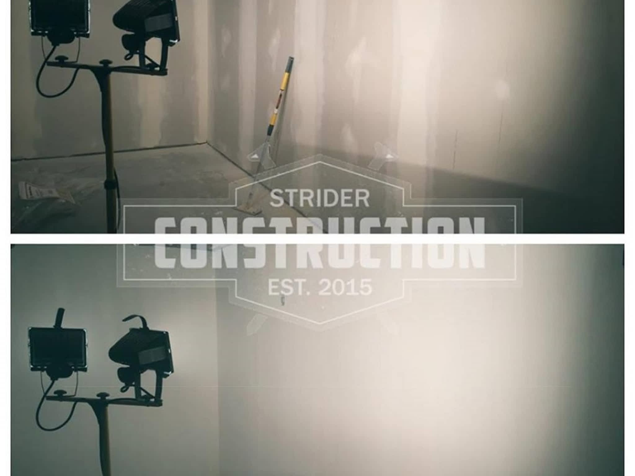 photo Strider Construction