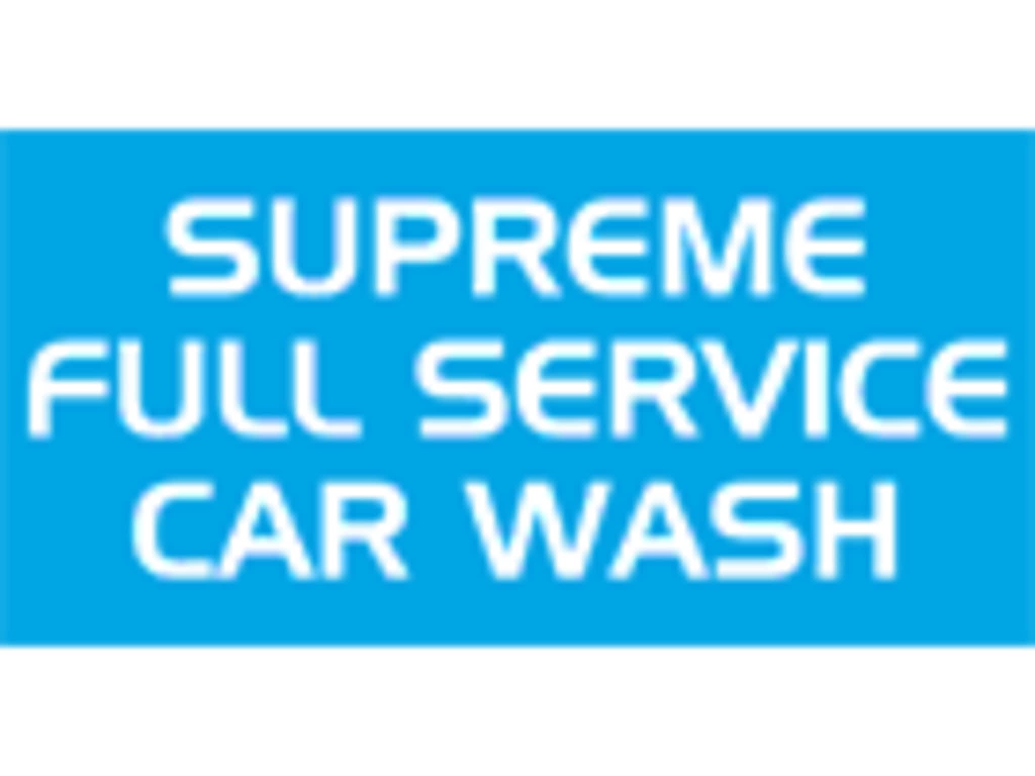 photo Supreme Car Wash & Car Detailing Center
