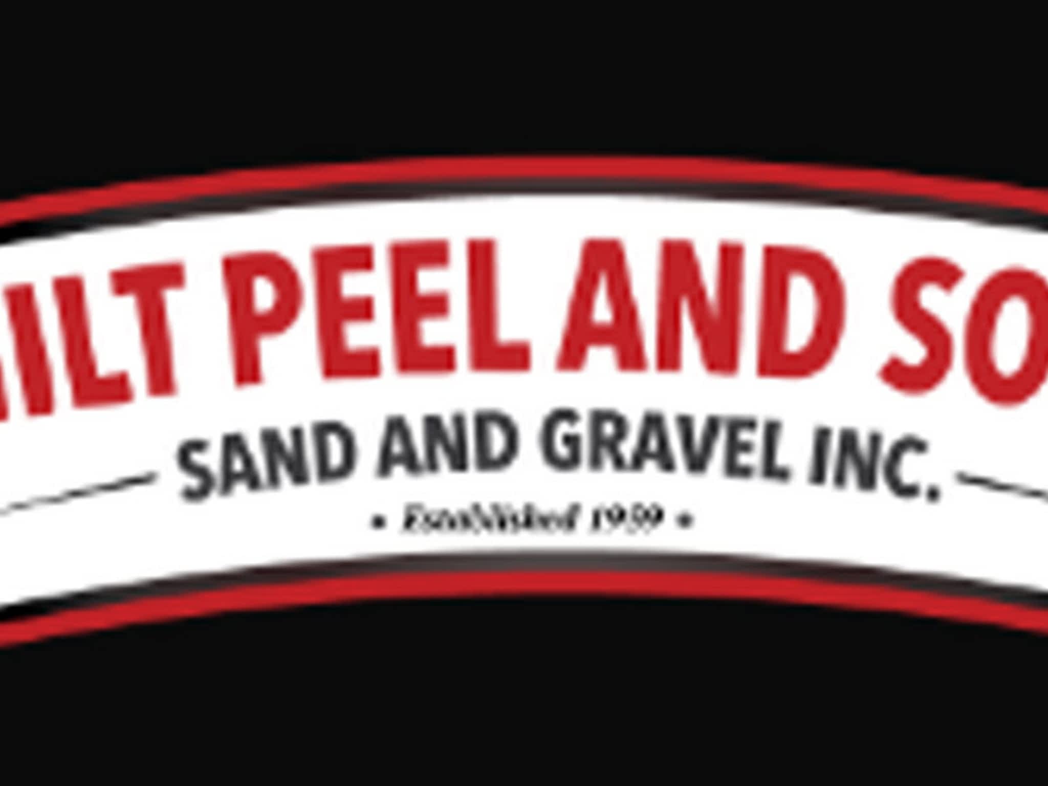 photo Milt Peel & Sons - Sand & Gravel Inc.