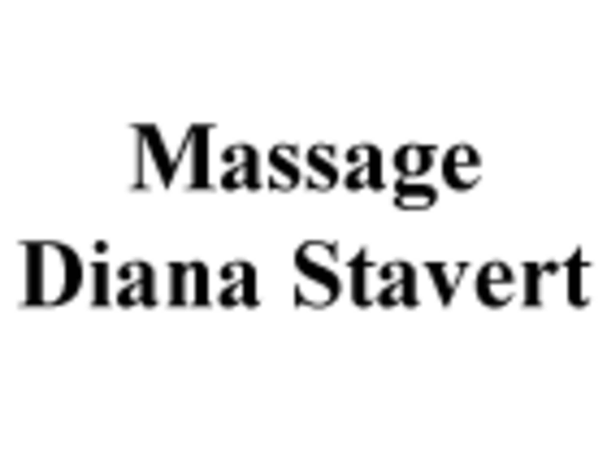 photo Massage Diana Stavert