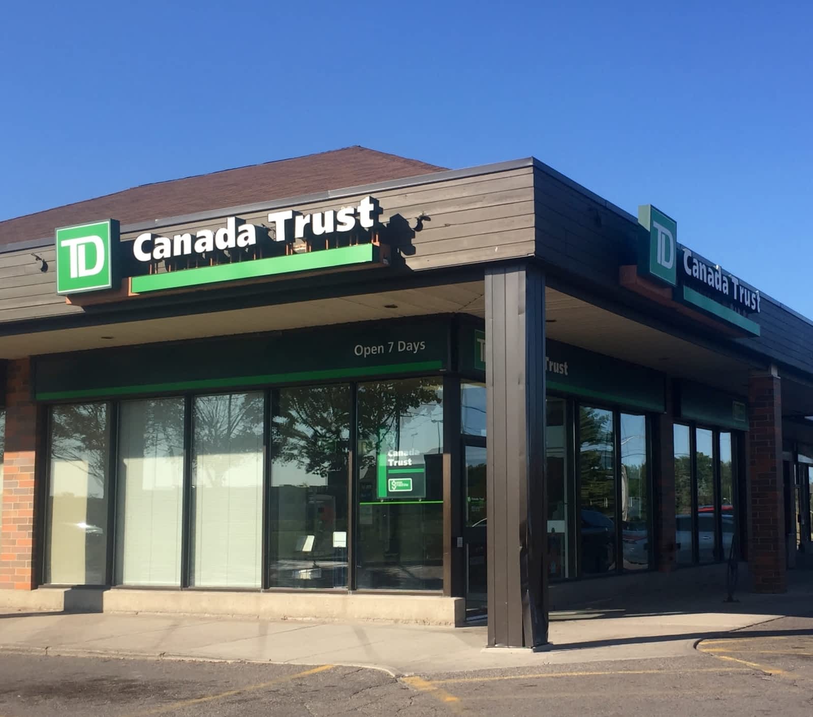 TD Canada Trust Branch And ATM Opening Hours 22 Stevenson Rd 