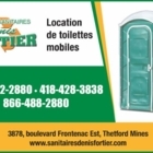 Sanitaire Fortier - Toilettes mobiles