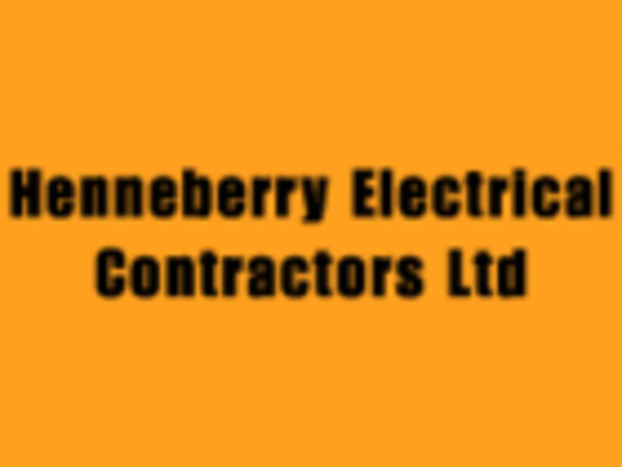photo Henneberry Electrical Contractors Ltd