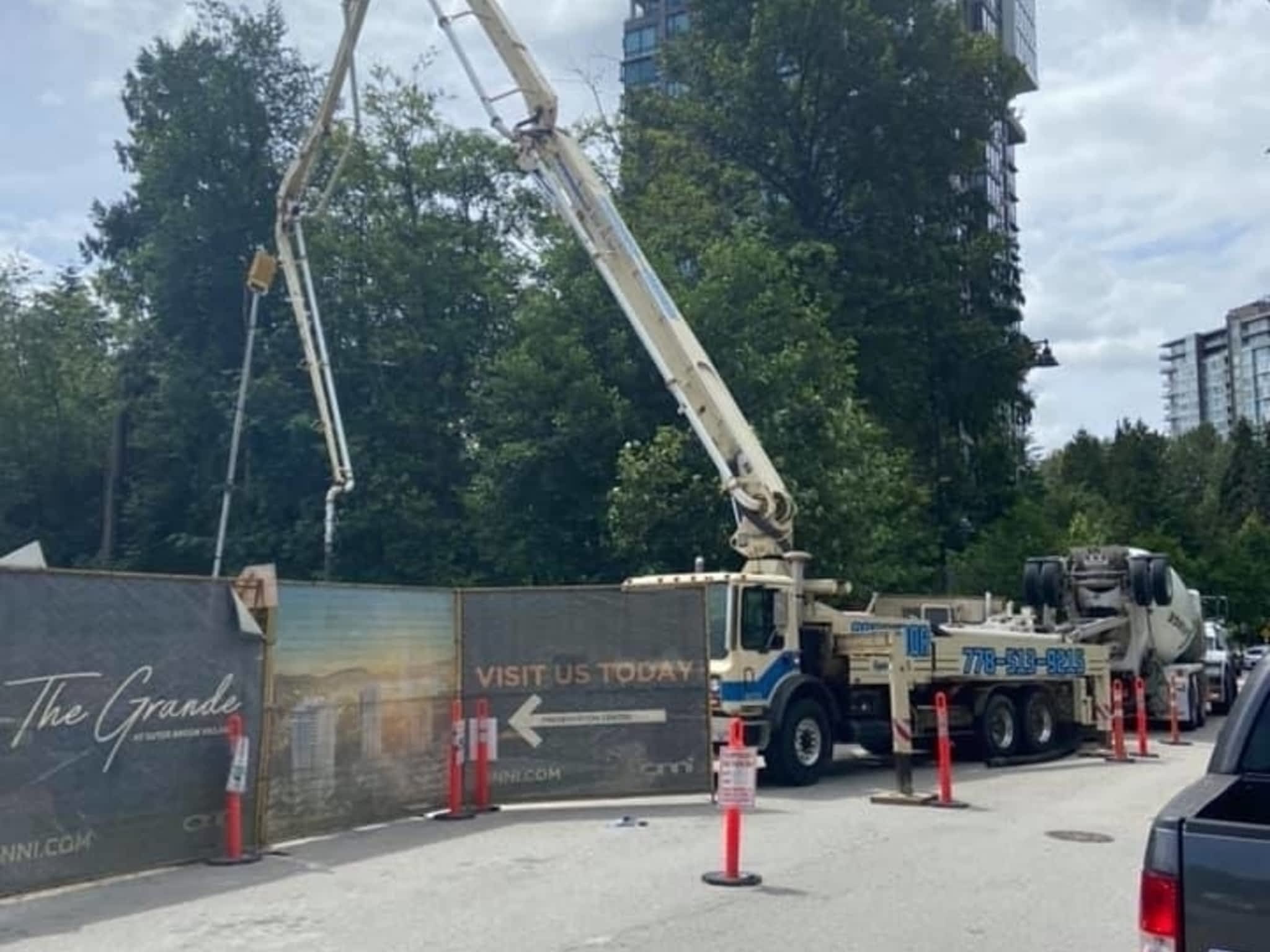photo Corridor Concrete Pumping