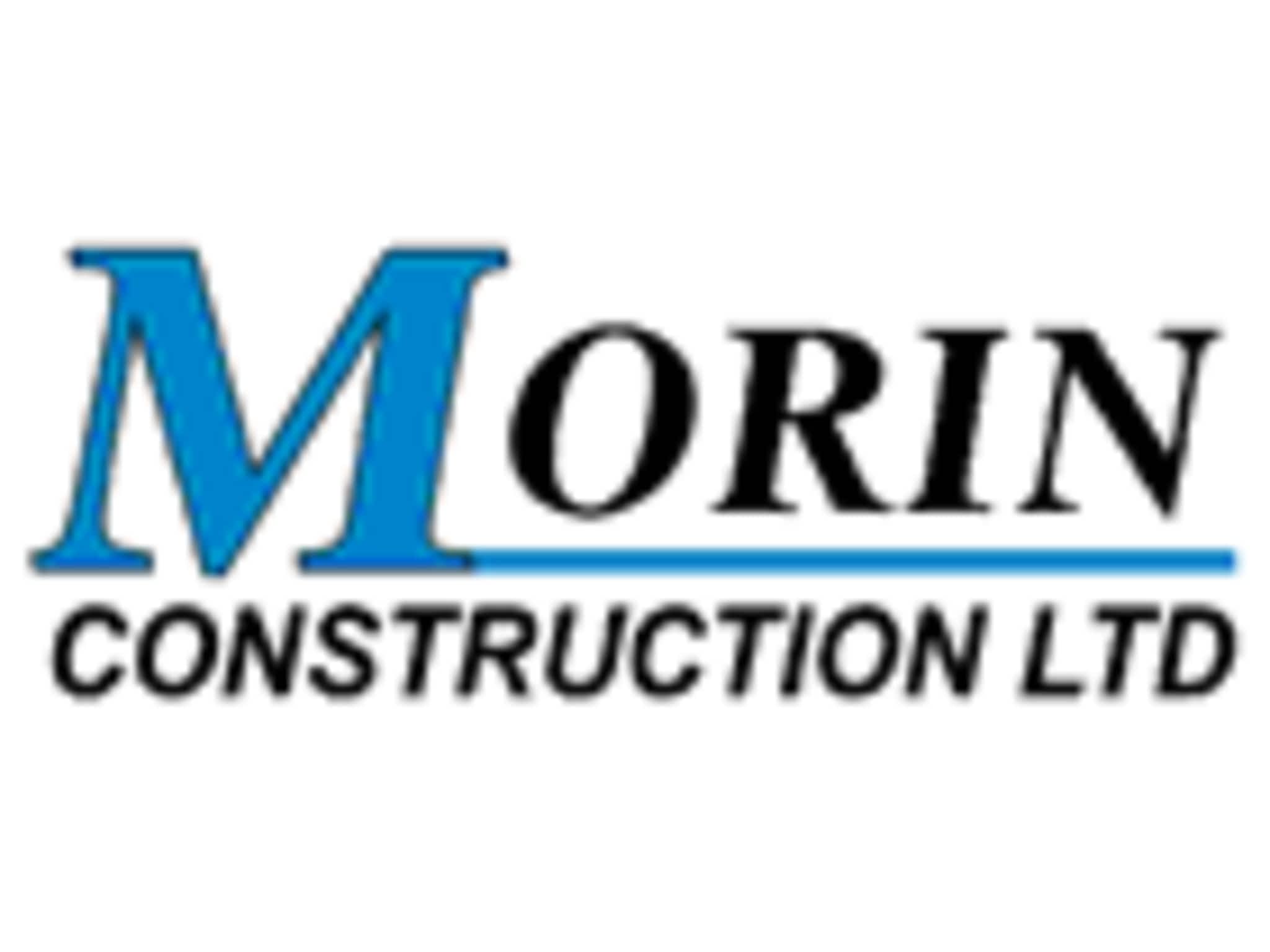 photo Morin Construction Ltd