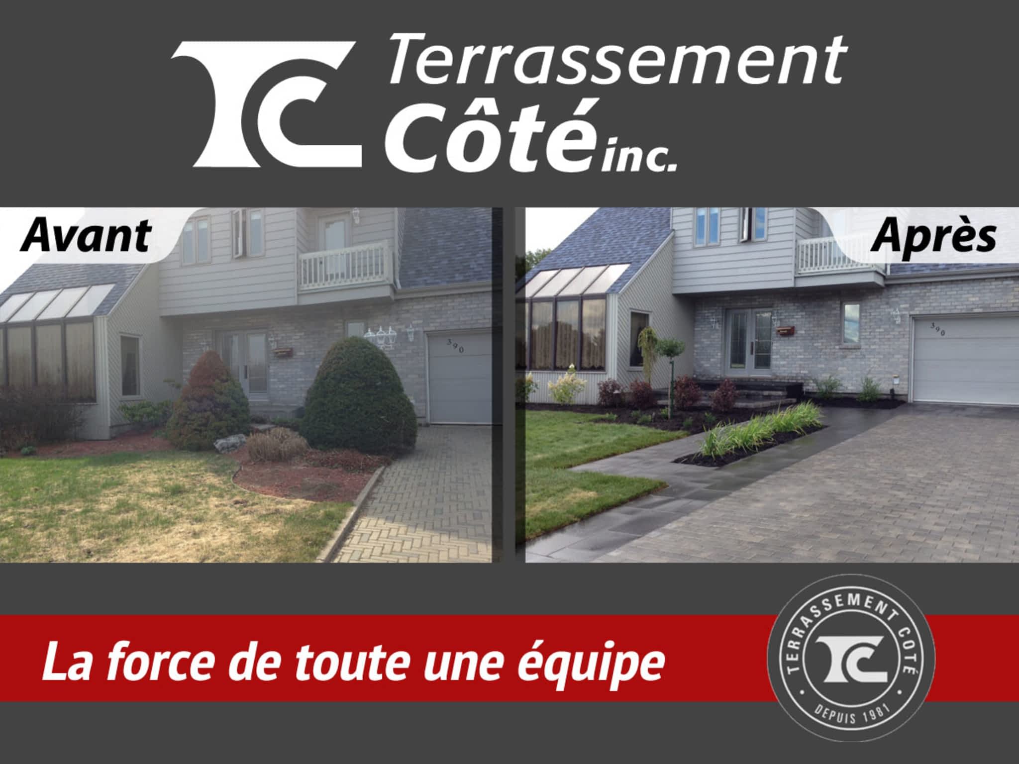 photo Terrassement Côté Inc