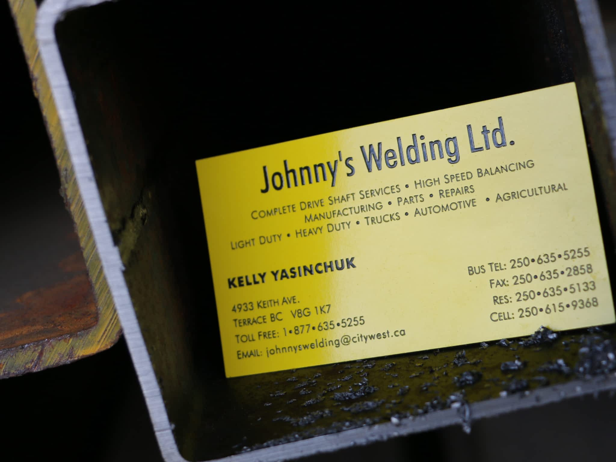 photo Johnny's Welding