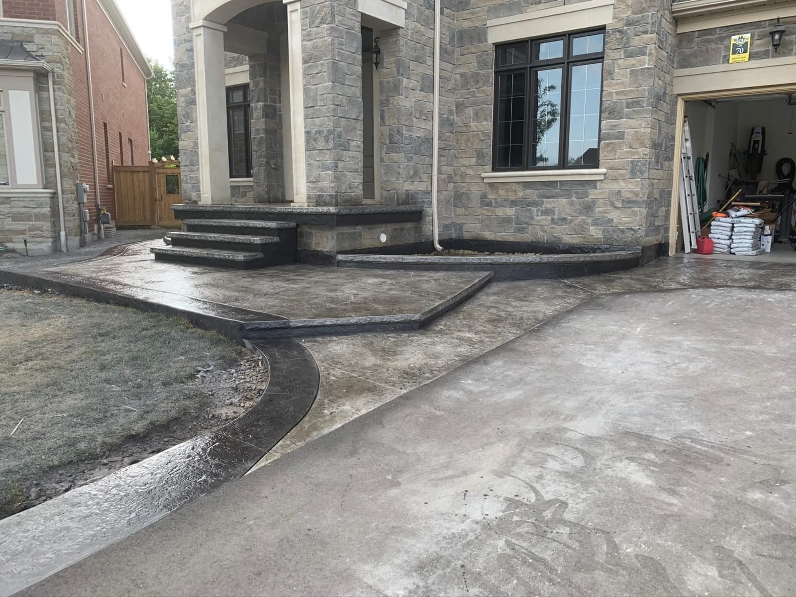 Oasis Stamped Concrete Opening Hours 150 Clark Blvd Brampton On