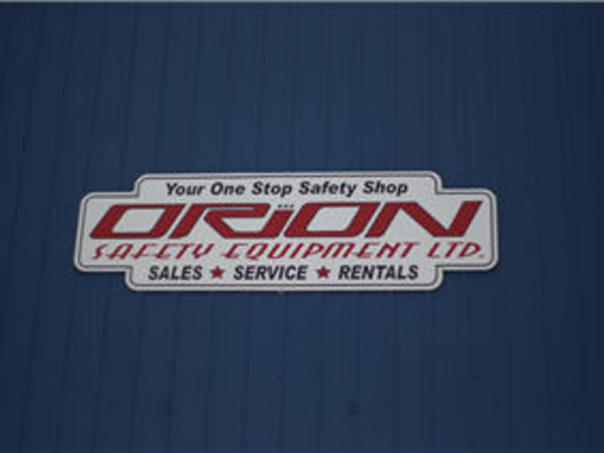 photo Orion Safety Equipment Ltd