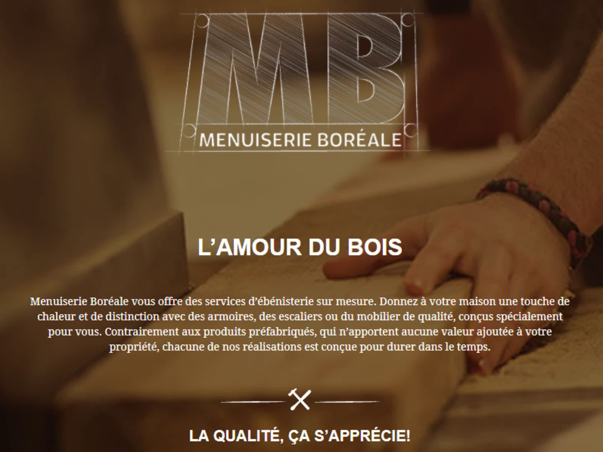 photo Menuiserie Boréale Inc