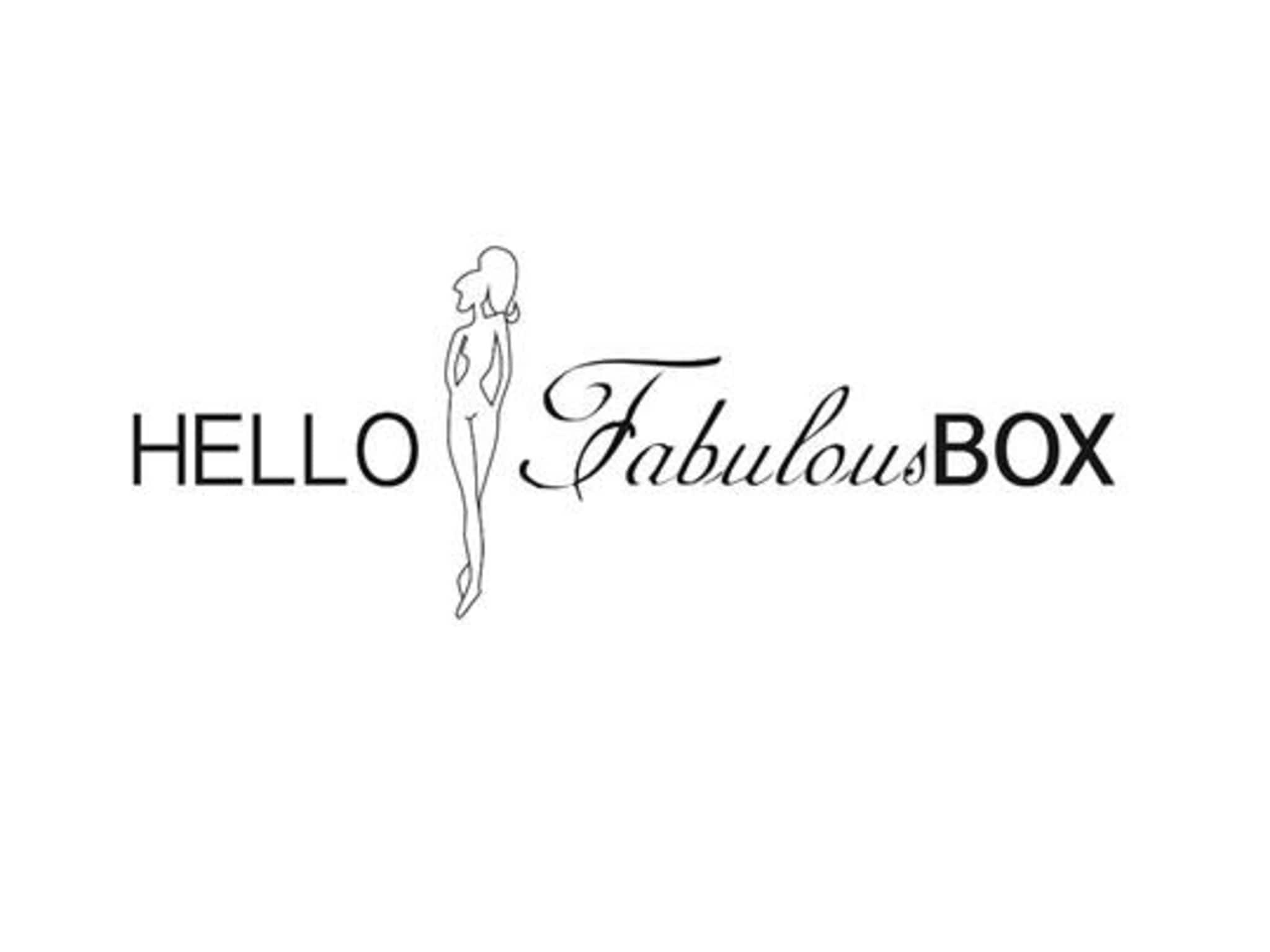 photo Hello Fabulous Box