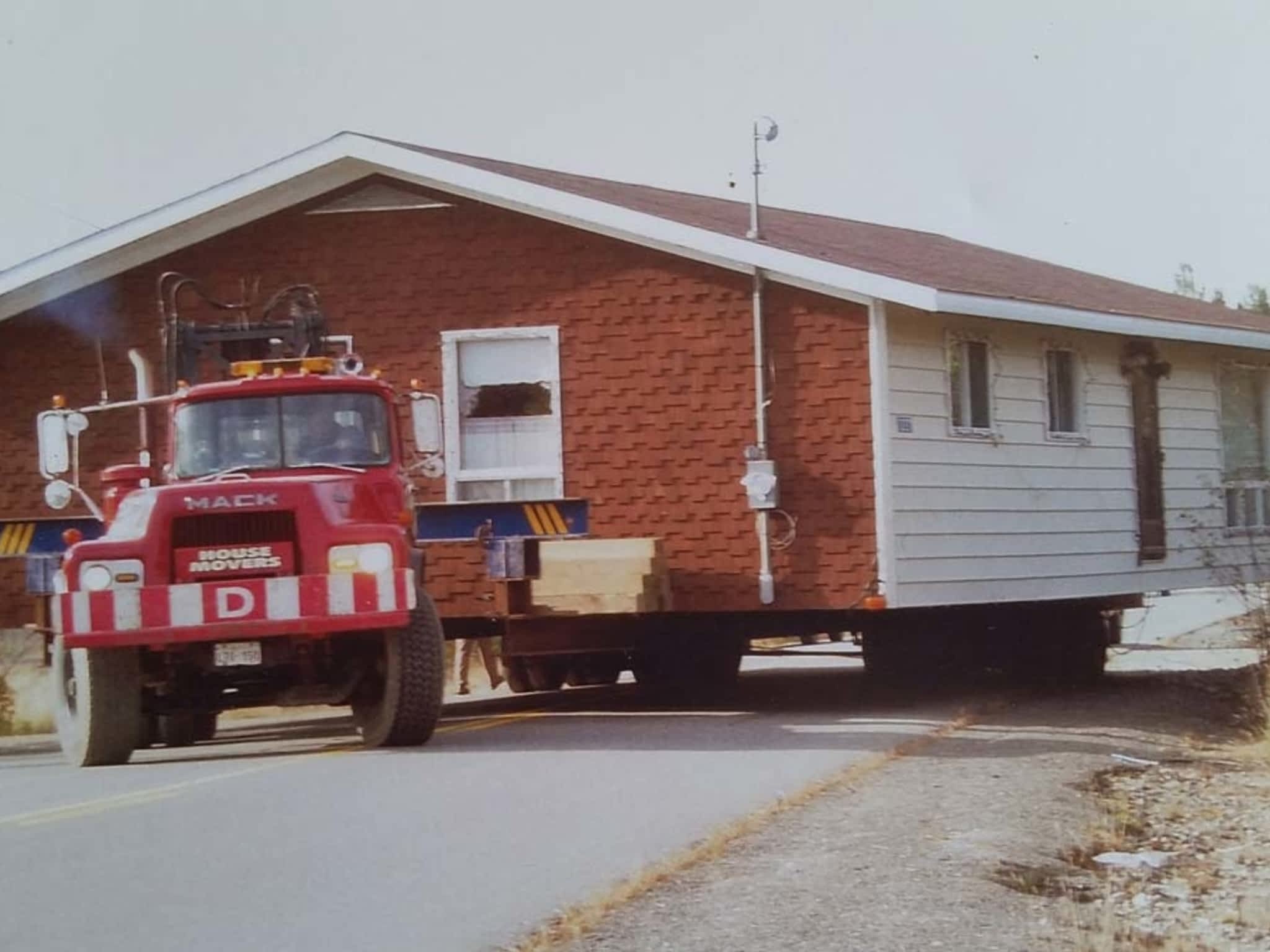 photo Joseph McDonald Jr House Moving & Construction Ltd