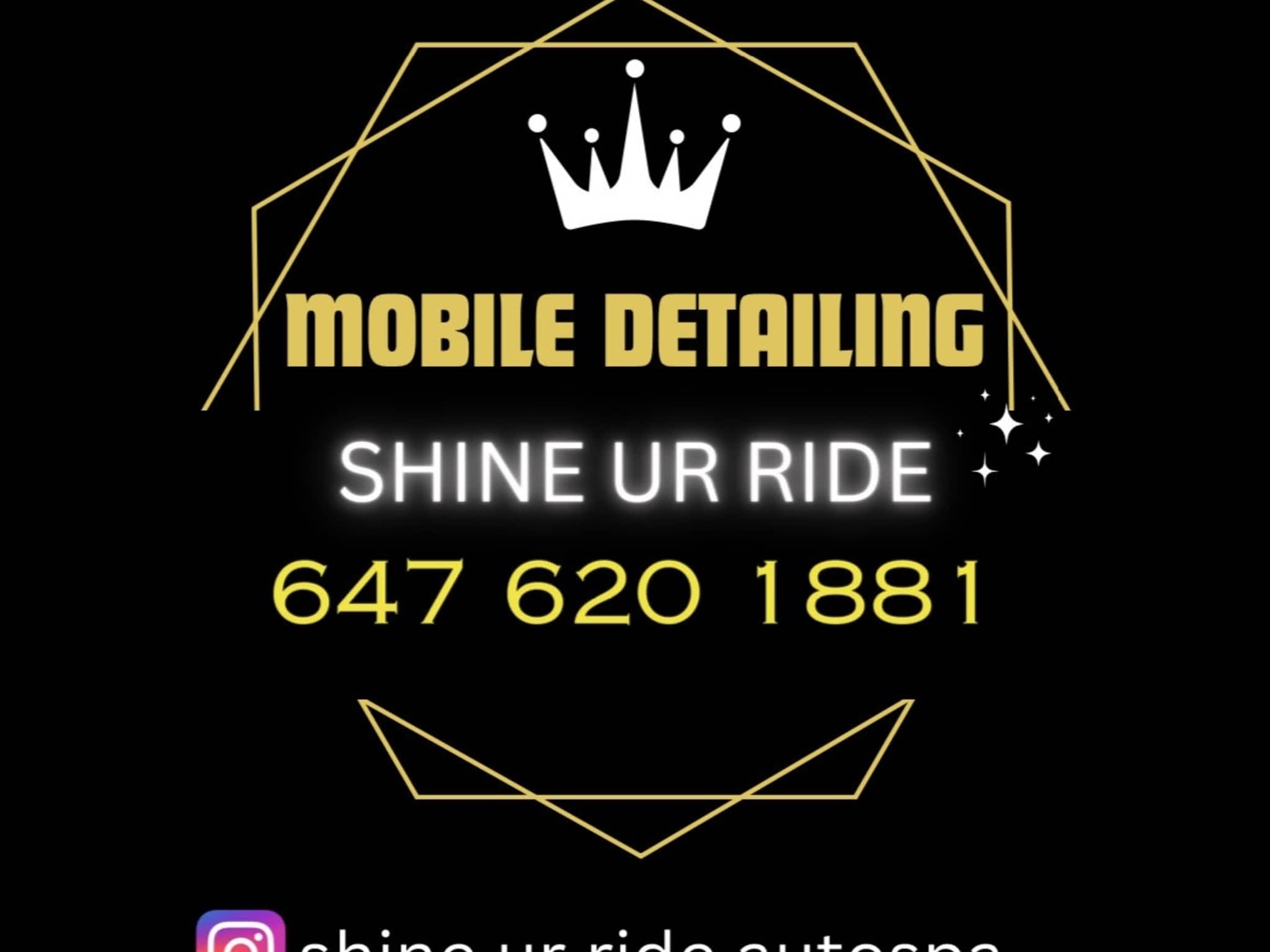 photo Shine Your Ride - Mobile Detailing