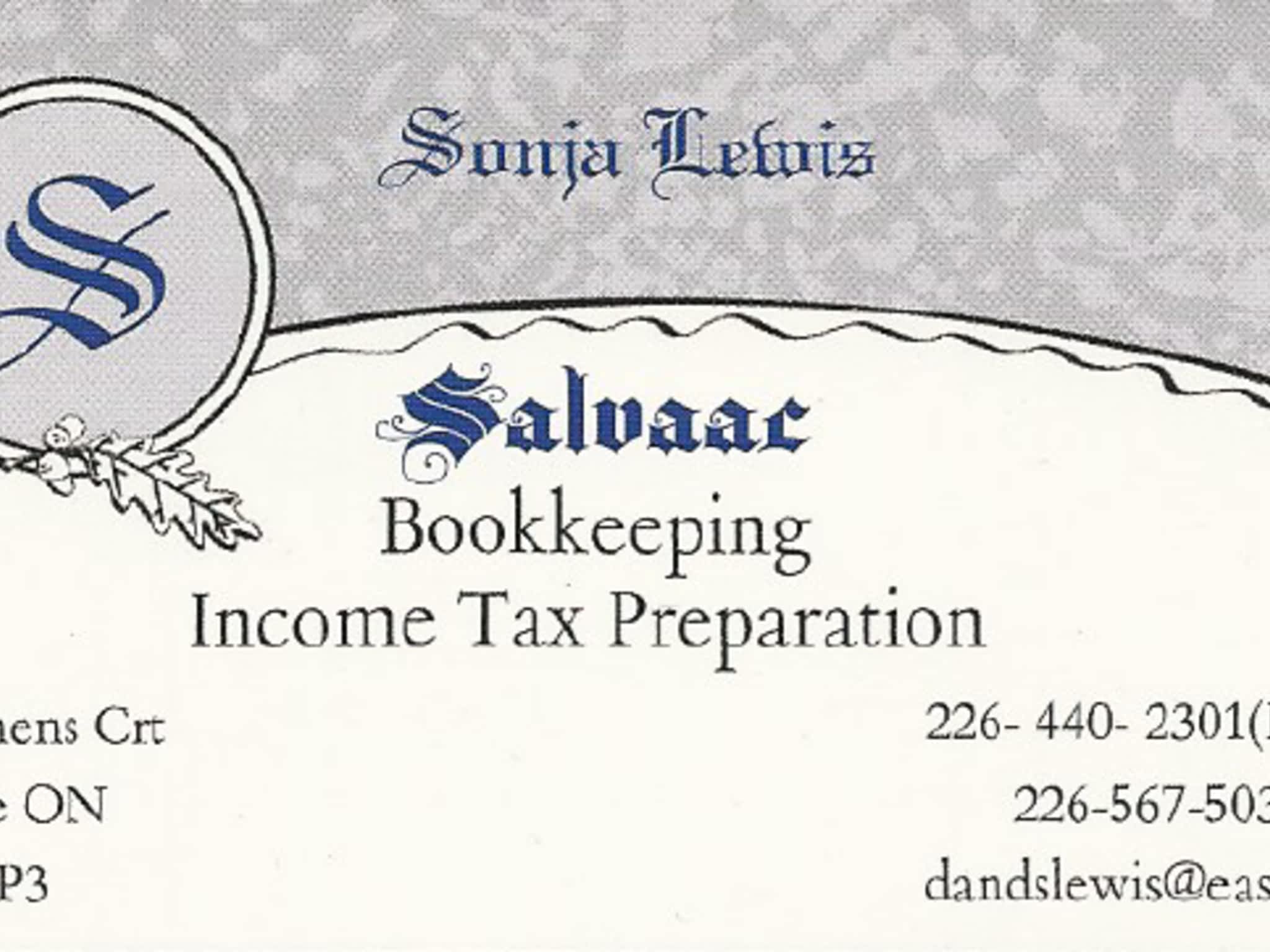 photo Salvaac Bookkeeping Income Tax
