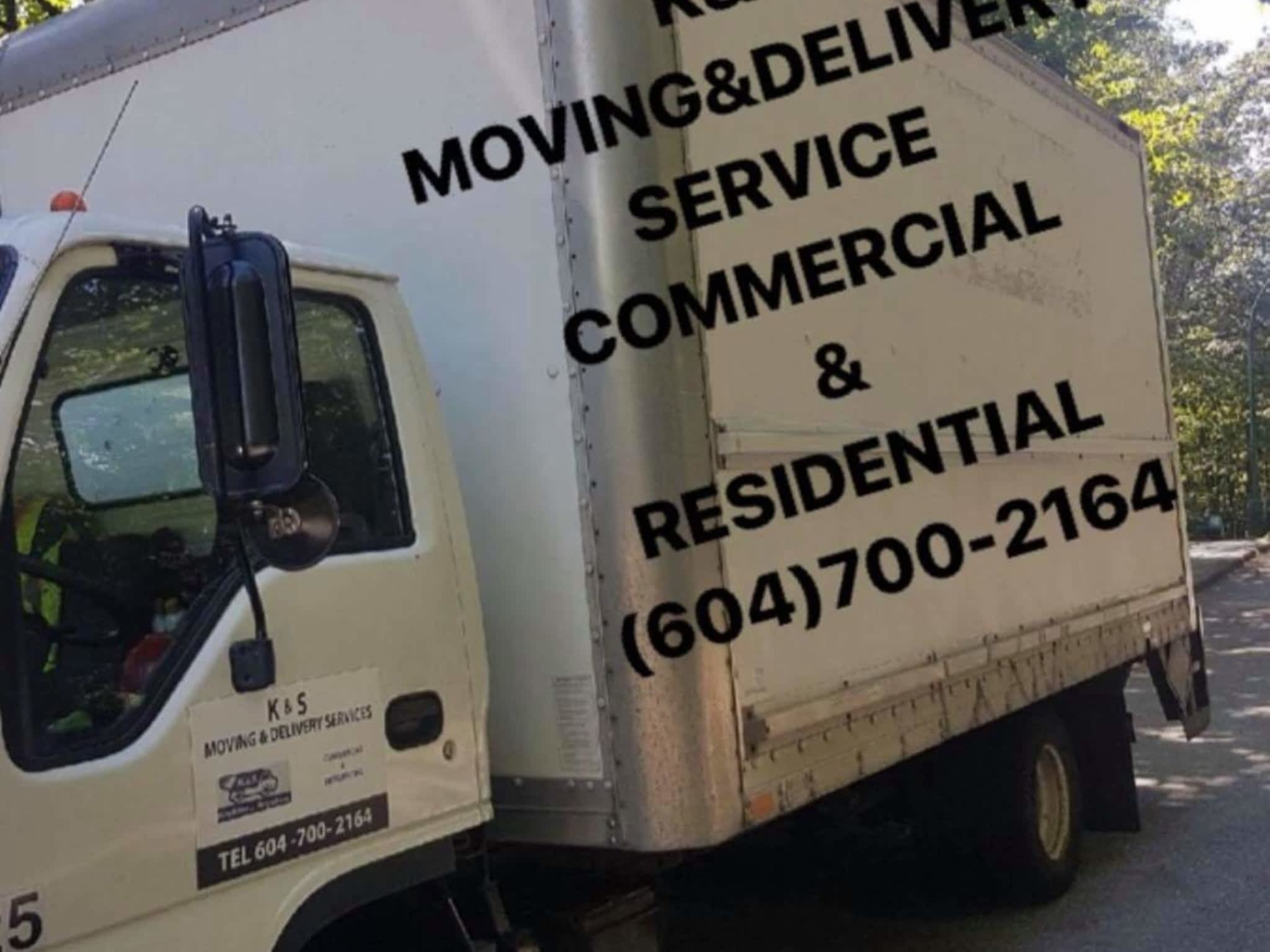 photo K&S Moving and Delivery Services