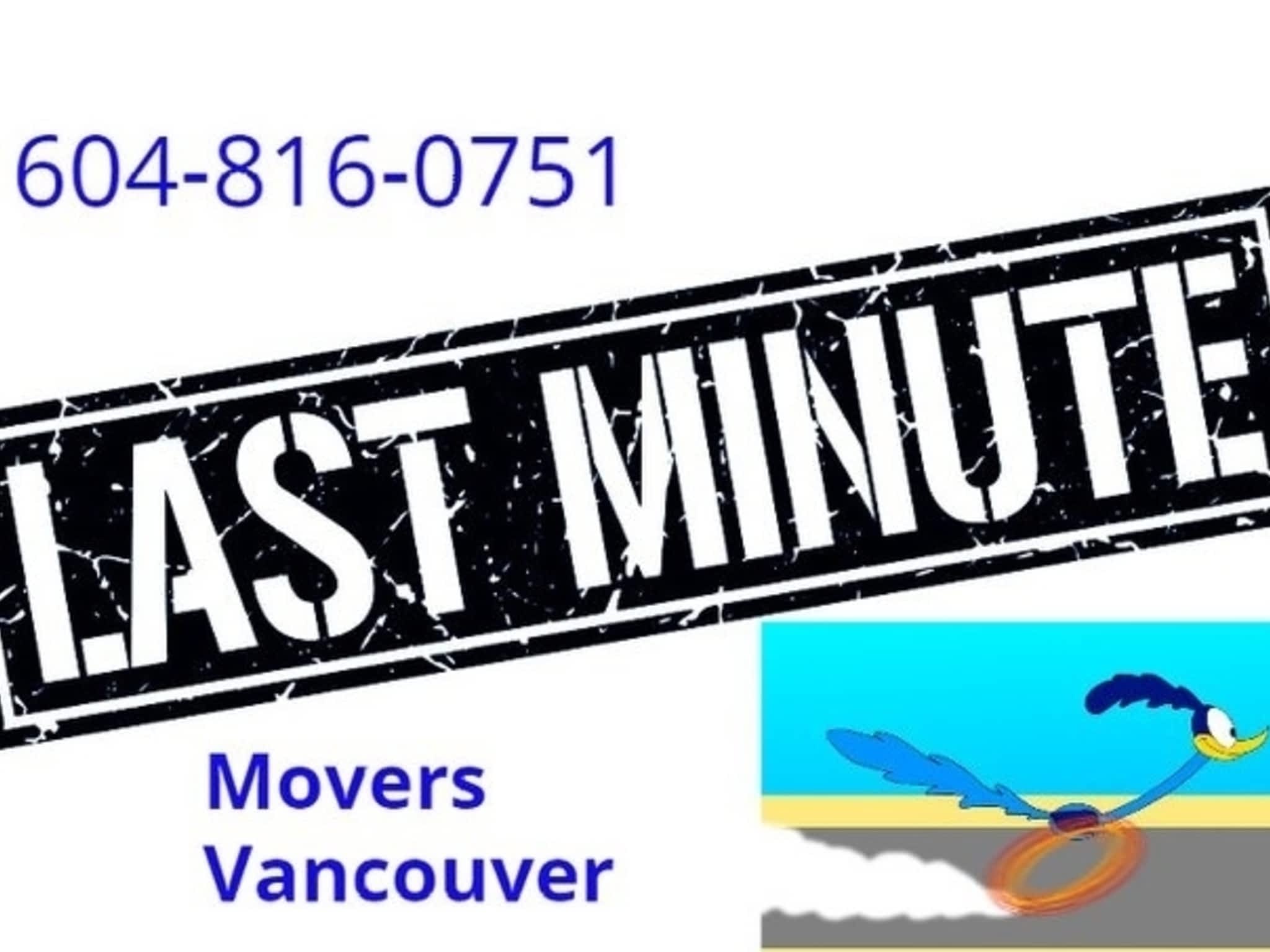 photo Short Notice Movers Surrey Vancouver BC