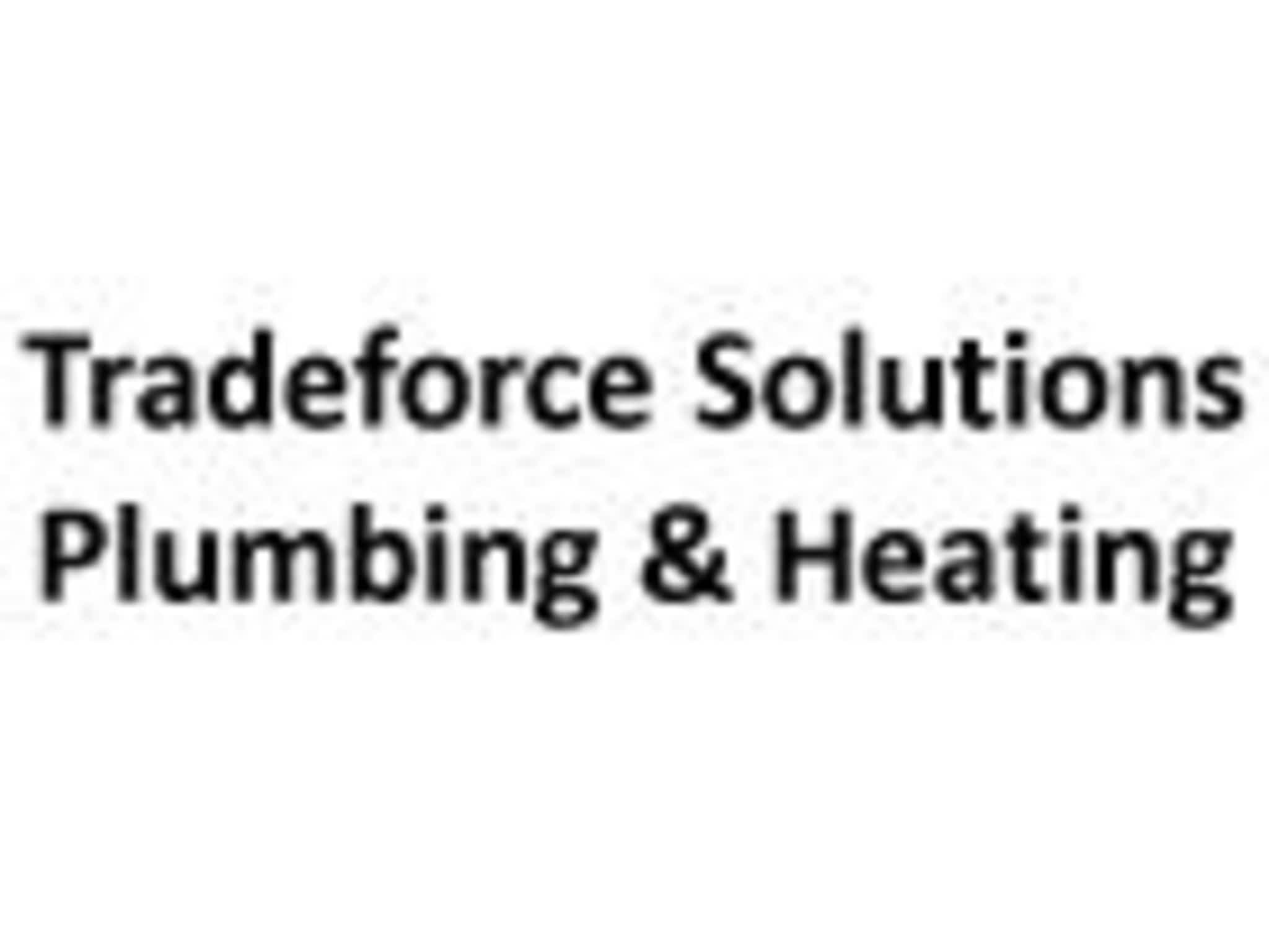 photo Tradeforce Solutions Ltd. Plumbing & Heating
