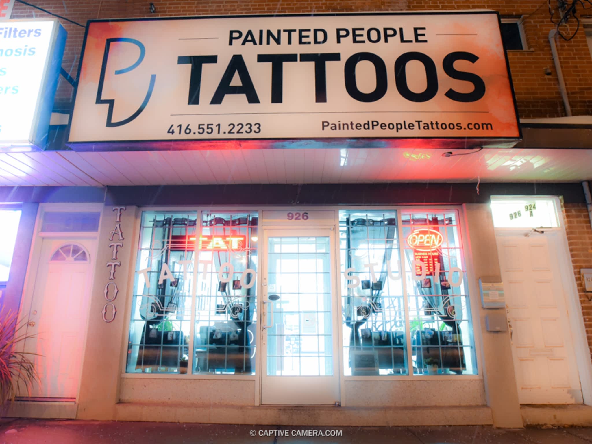 photo Painted People Tattoos