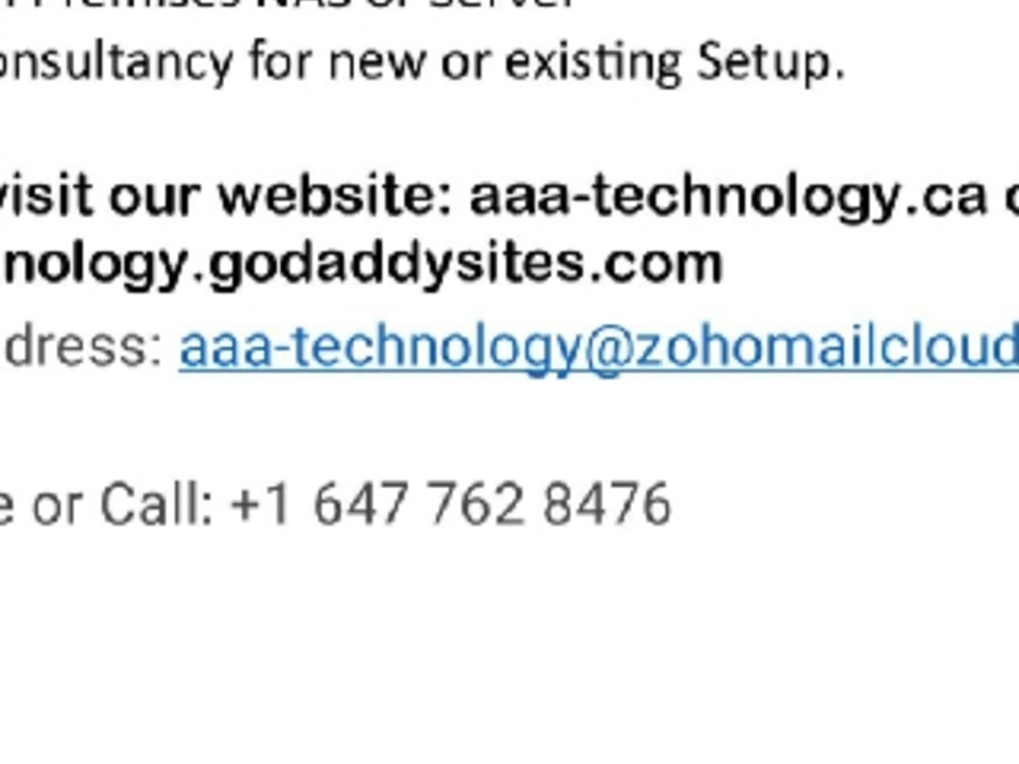 photo AAA-Technology