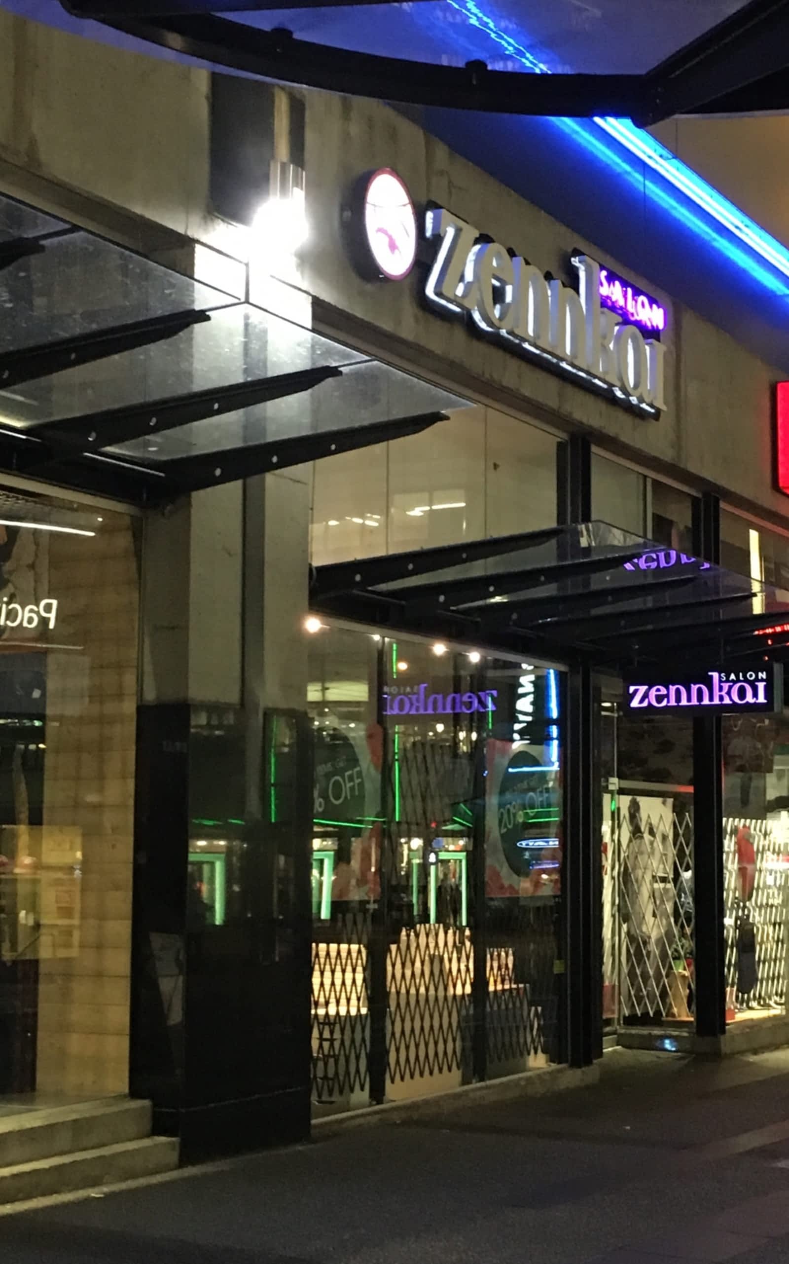 Zennkai Salon Opening Hours 772 Granville St, Vancouver, BC