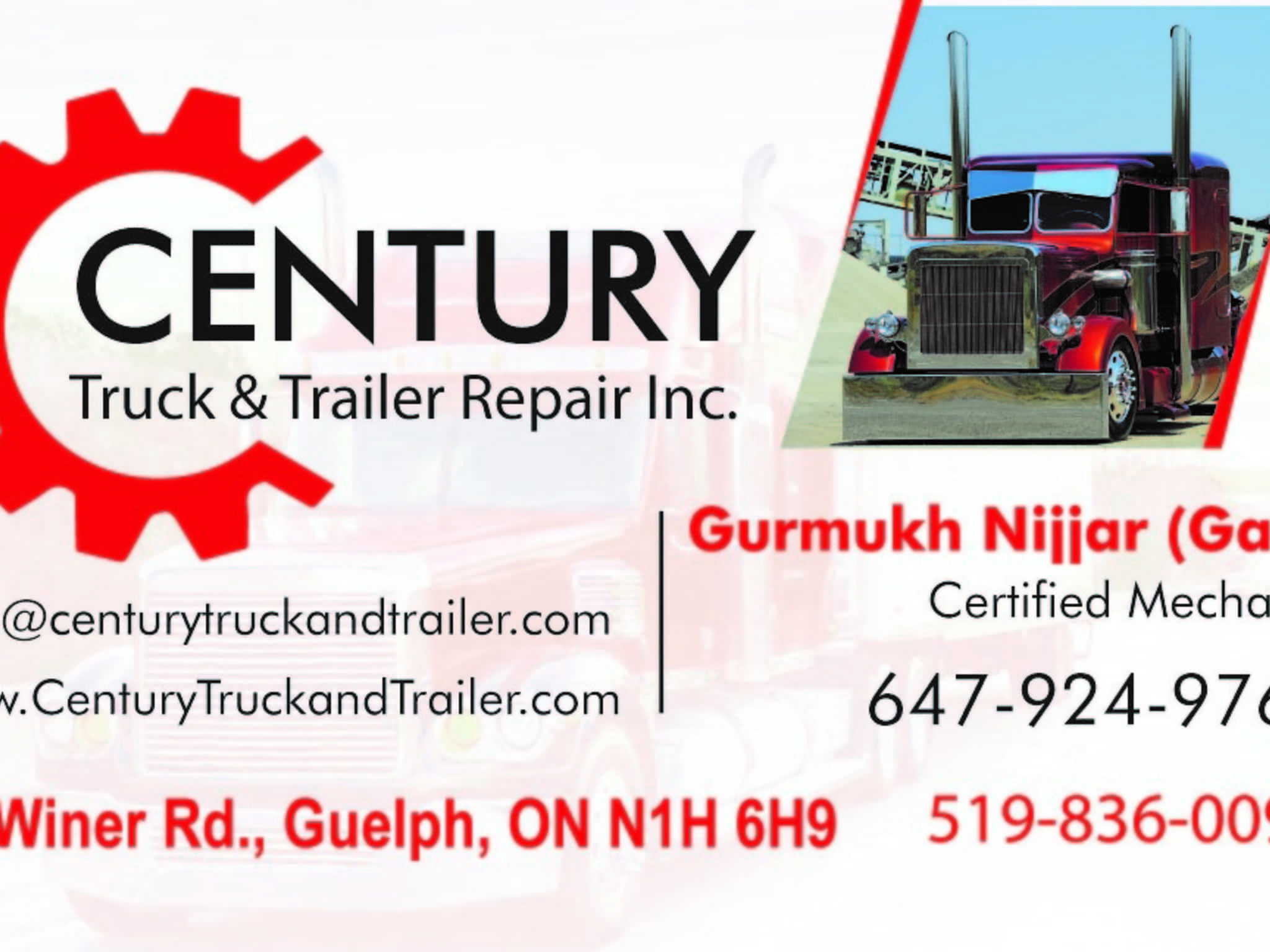 photo Century Truck And Trailer Inc