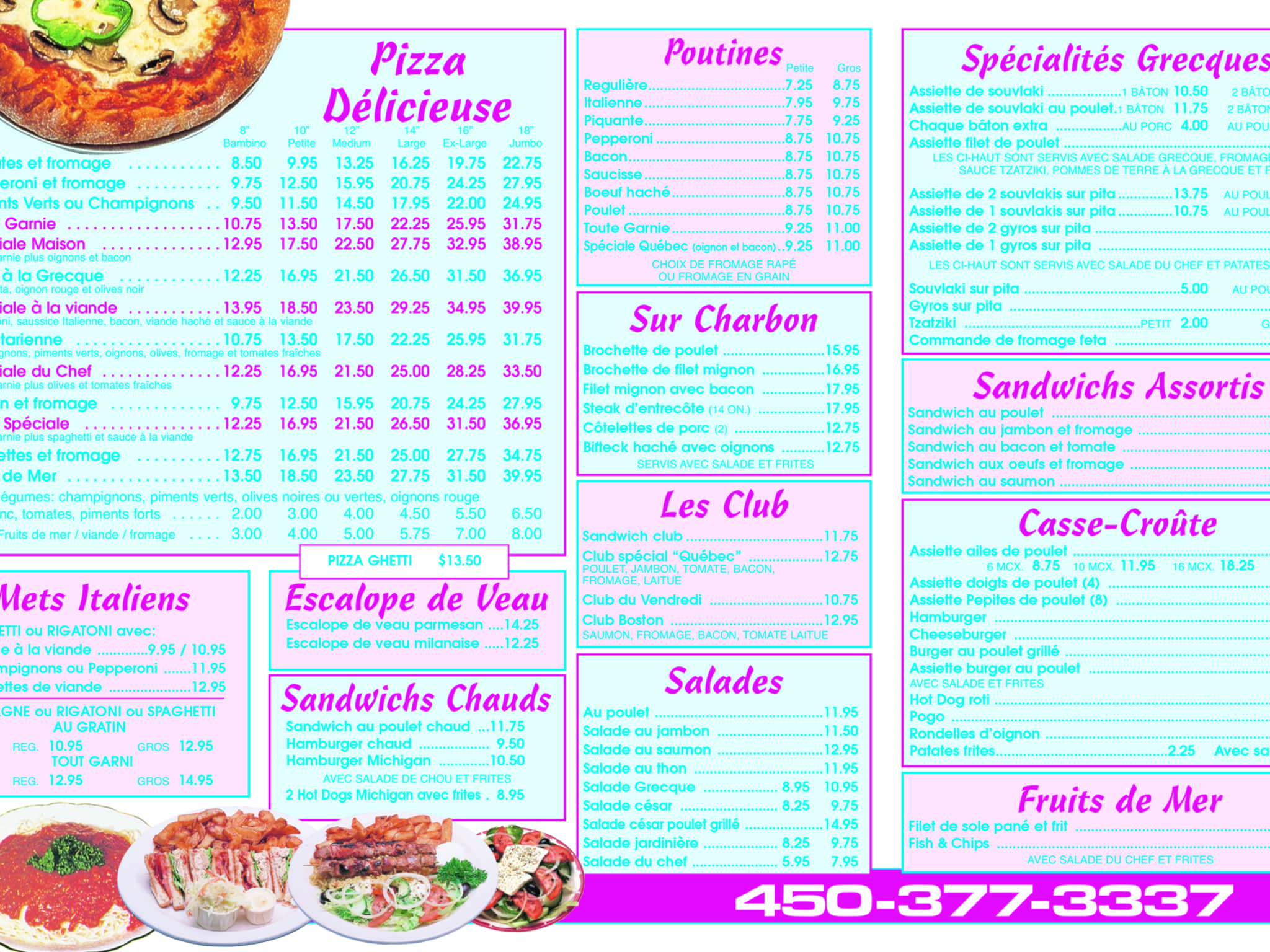 Quebec Pizzeria SalaberrydeValleyfield, QC 3040, boul Hébert