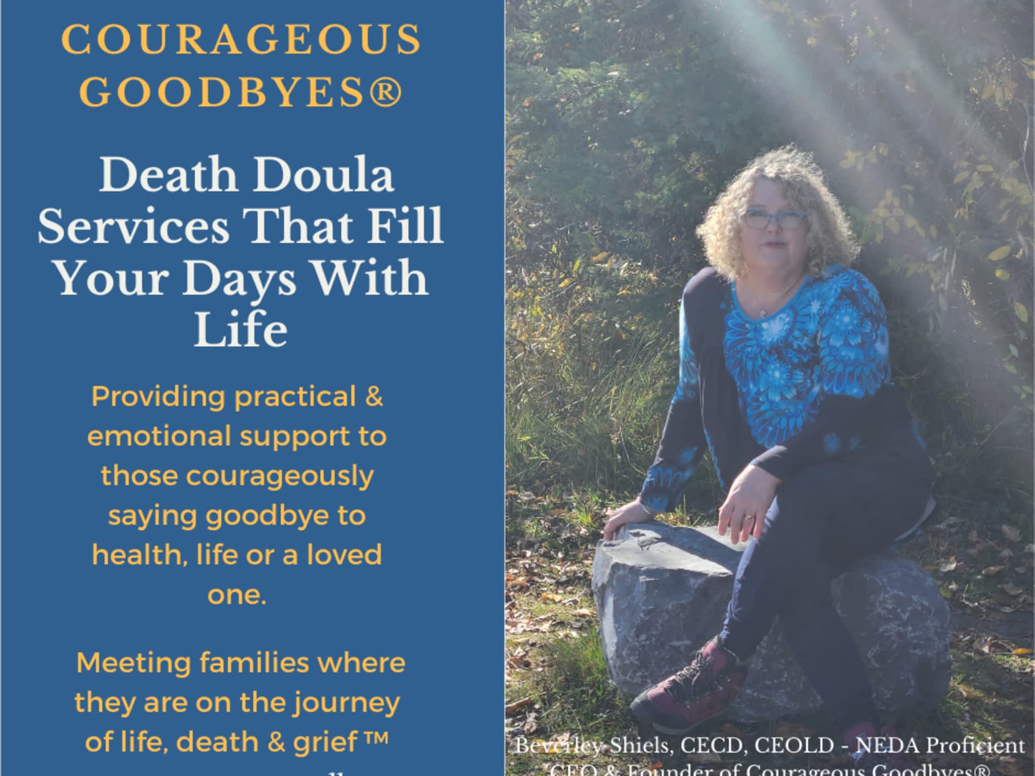 photo Courageous Goodbyes